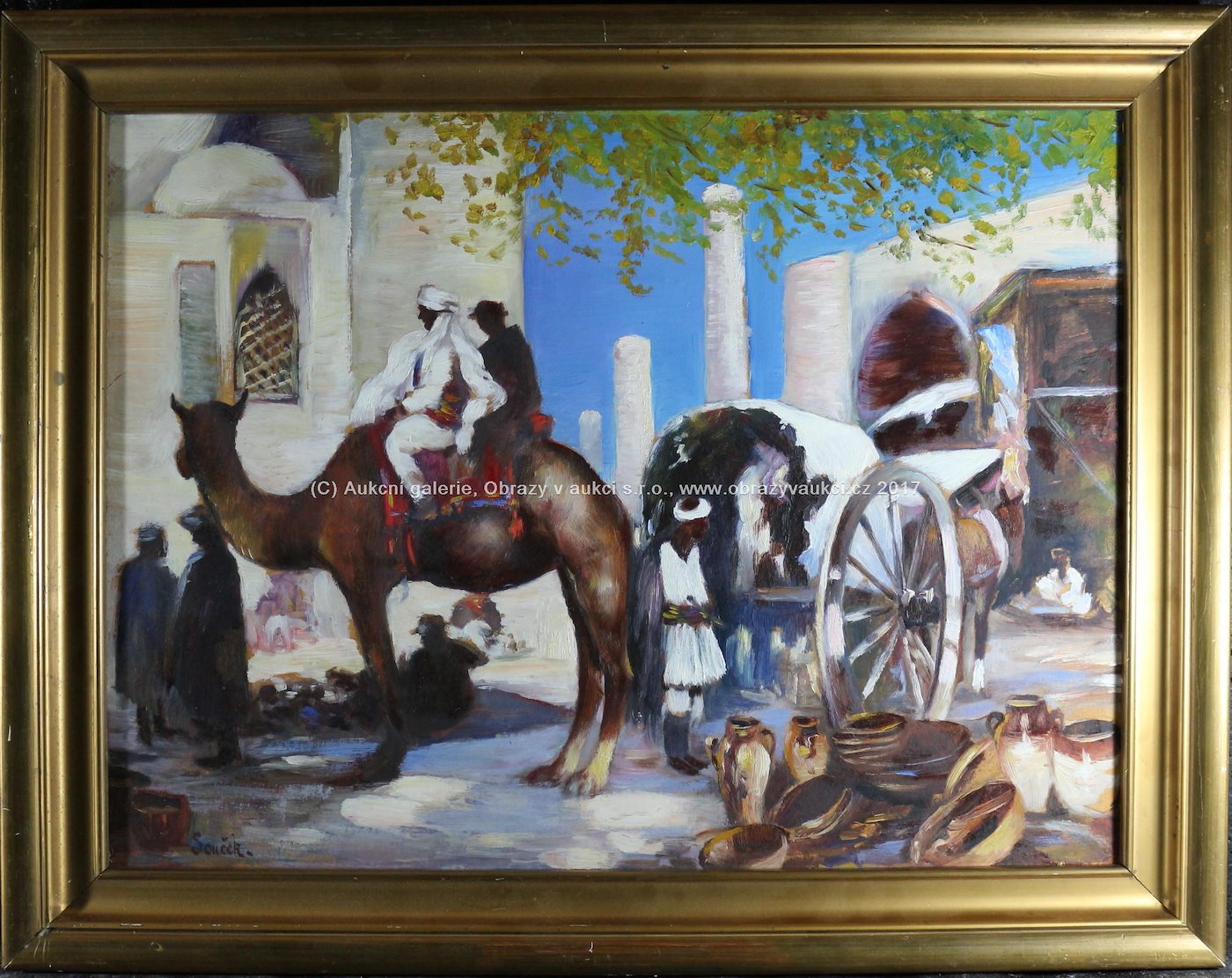 Karel Souček (*1885) - Perský trh