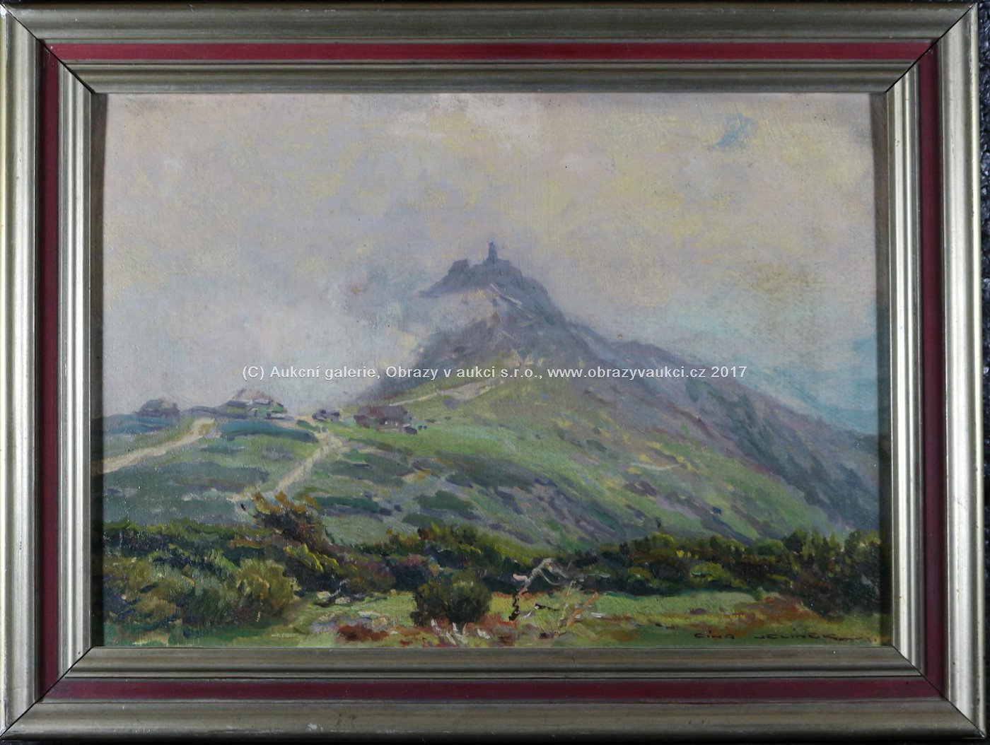 František  Cína - Jelínek - Hrad na kopci