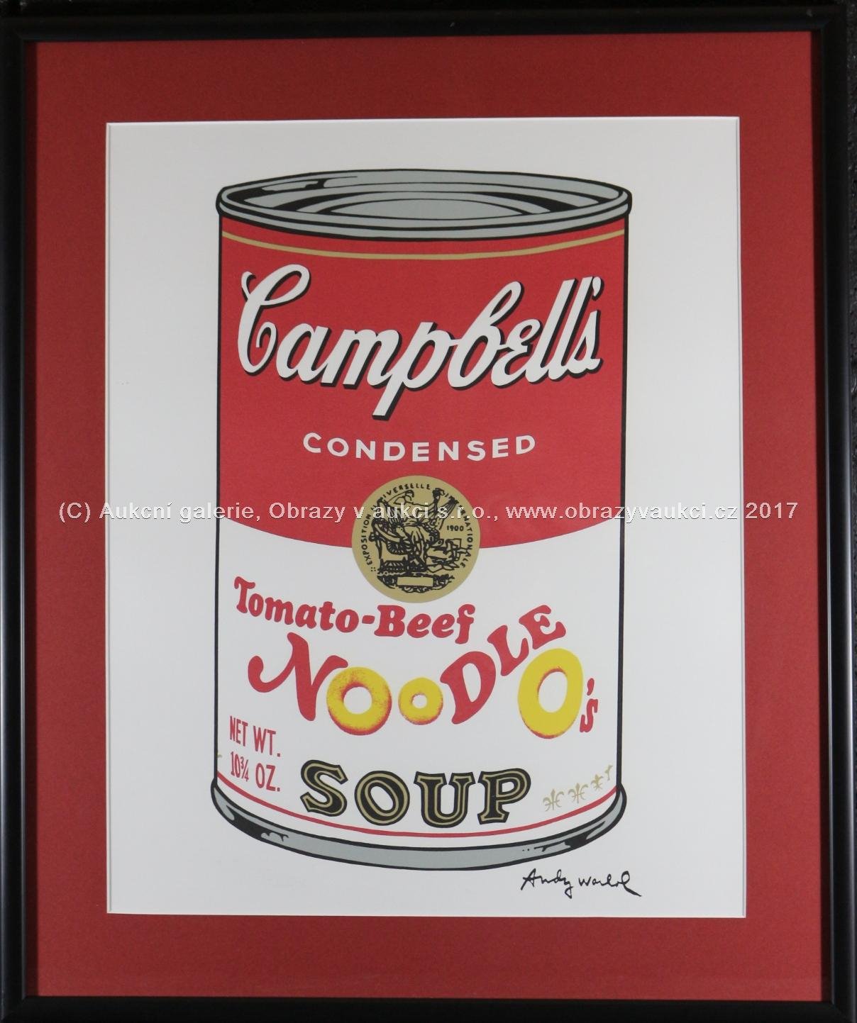 Andy Warhol - Campbell´s soup noodleo´s