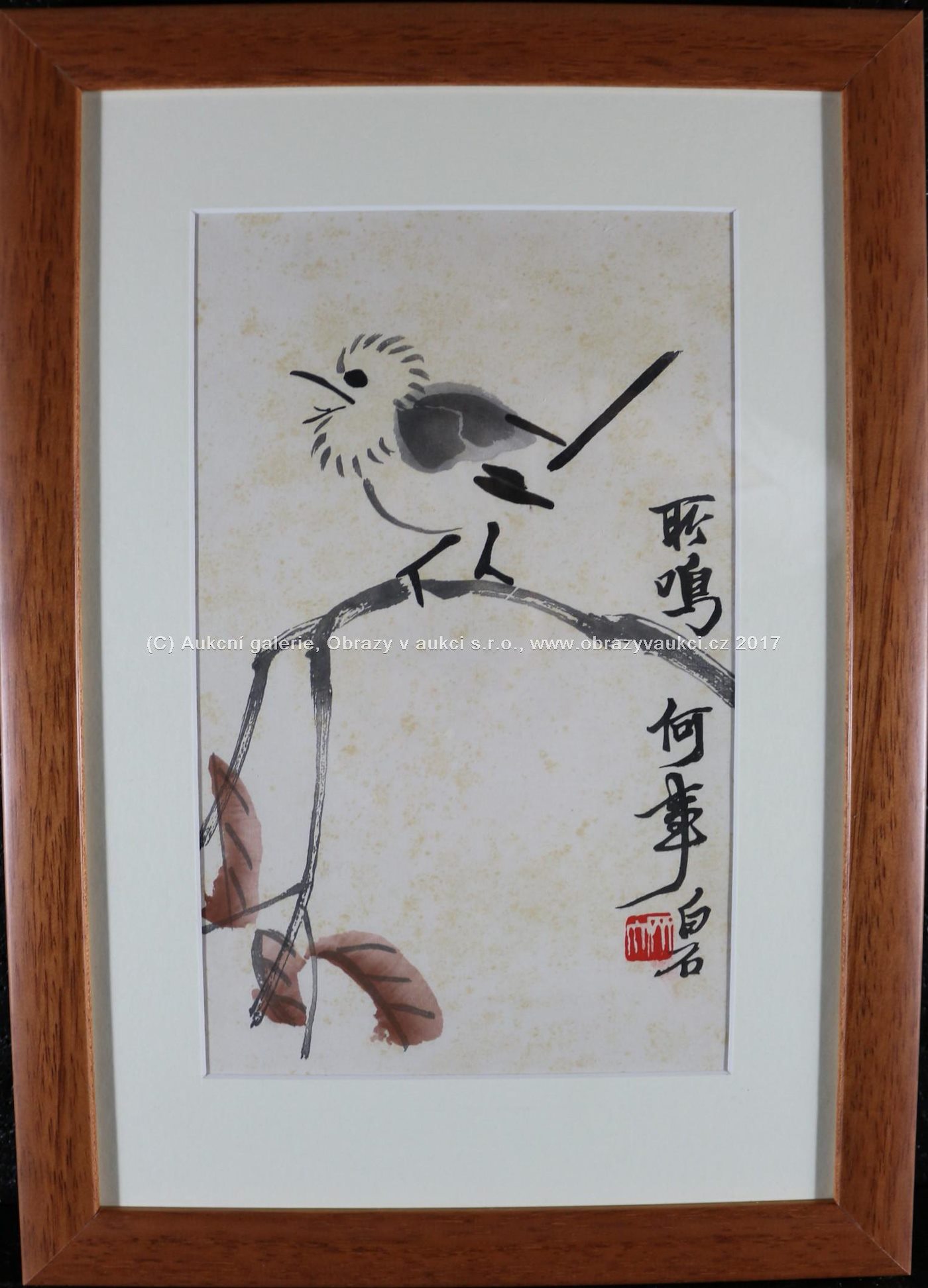 Bai-shi Qi (Čchi Paj-š´) - Ptáček na větvi