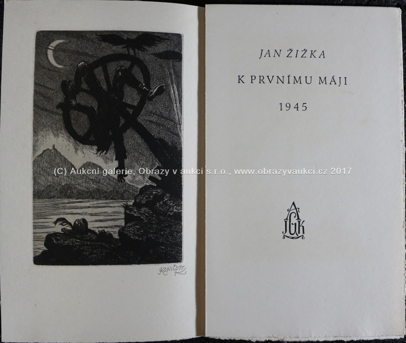 Jan Konůpek - Jan Žižka - K prvnímu Máji 1945