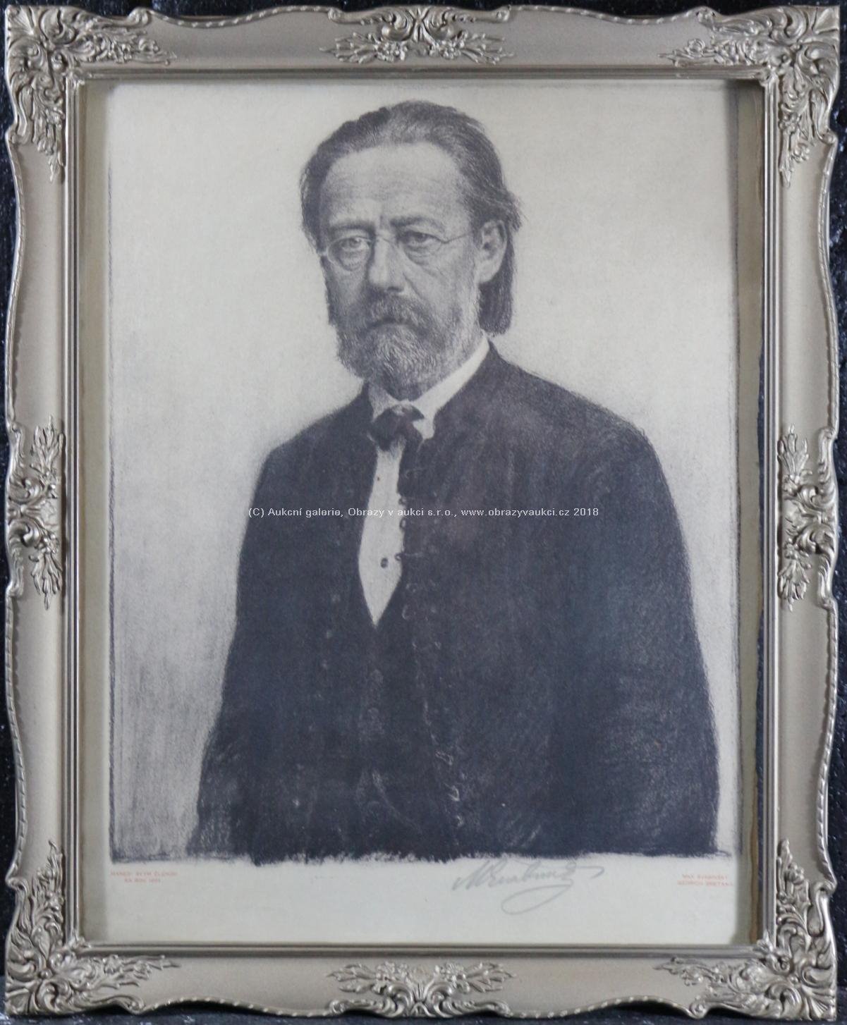 Max Švabinský - Bedřich Smetana