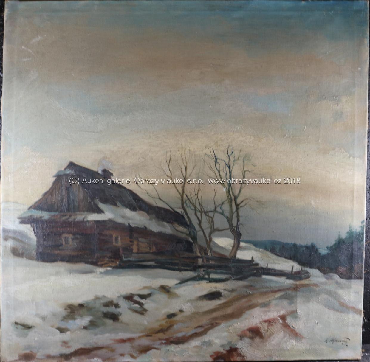 Karel Hofman - Roubenka v zimě