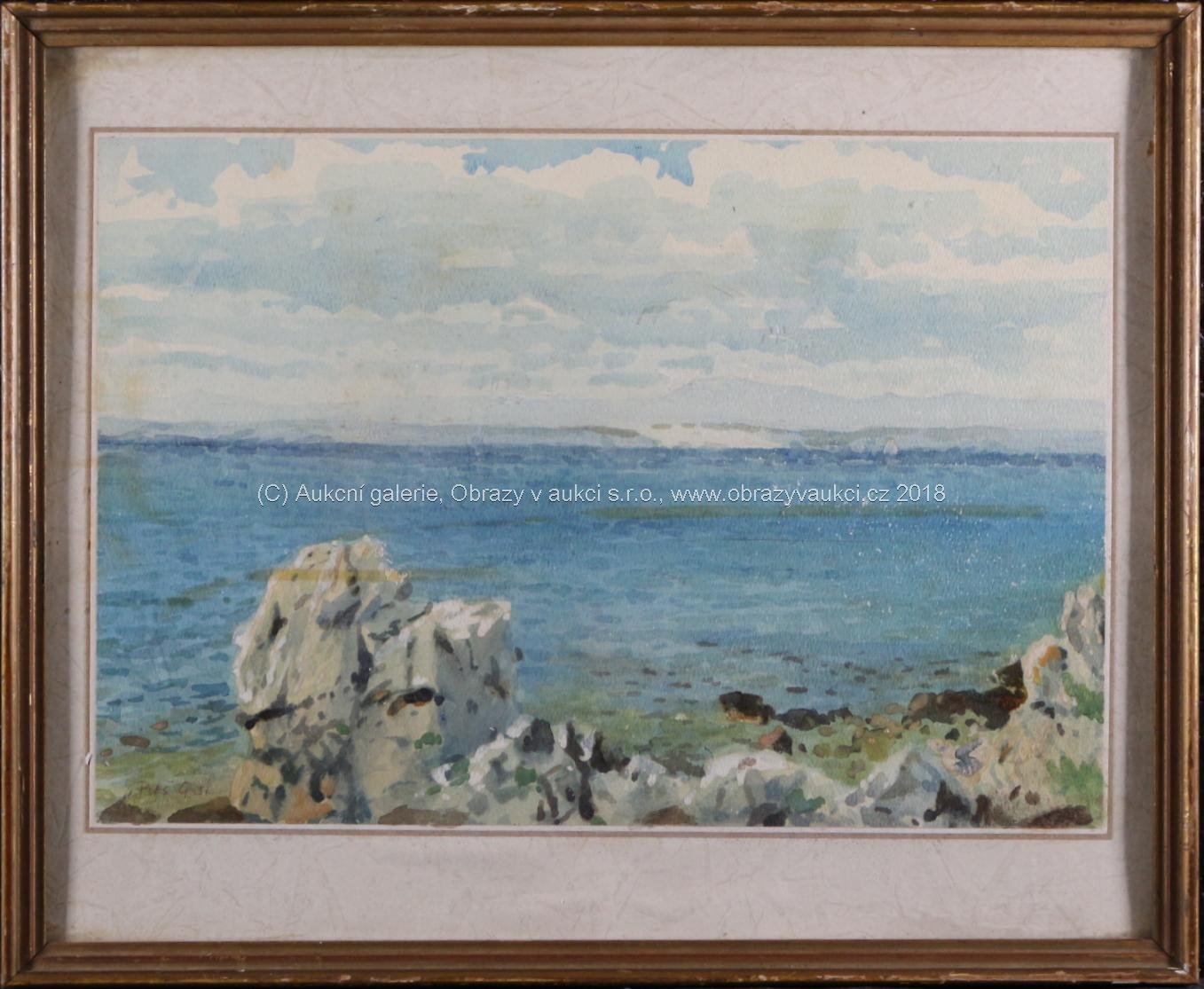 Gustav Porš - Výhled na moře