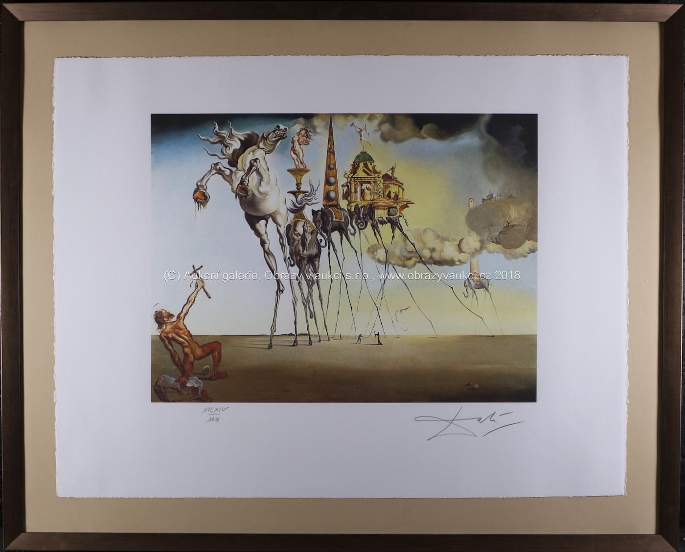 Salvador Dalí - The templation of St. Anthony