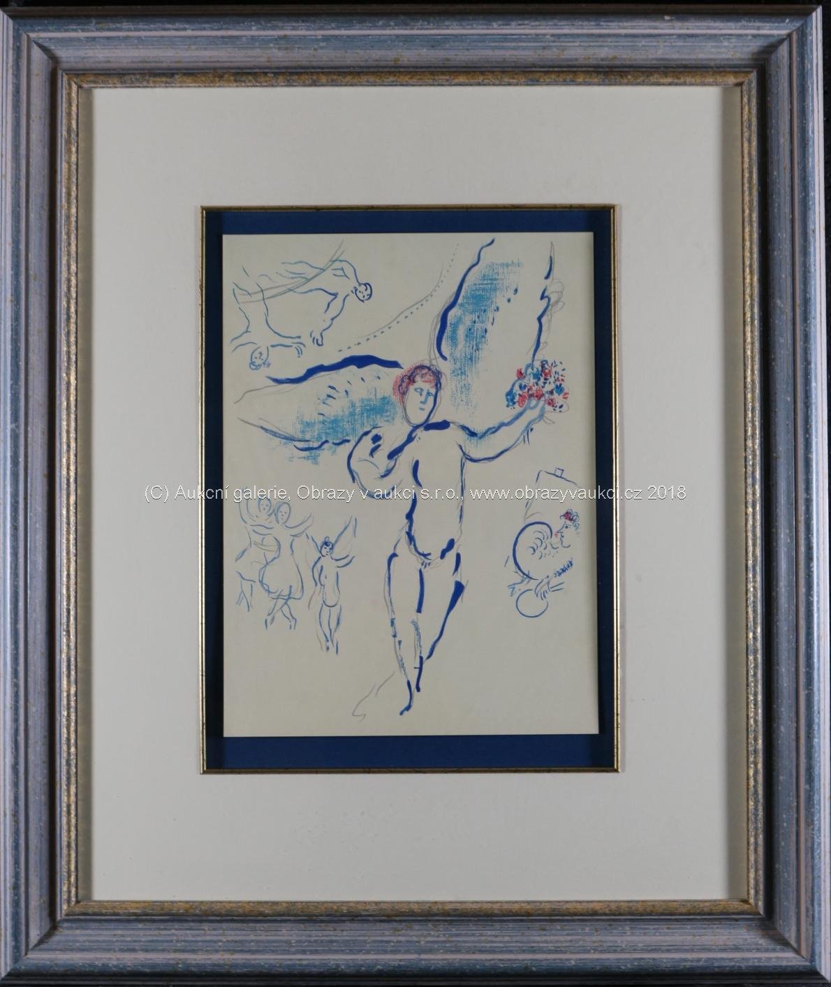 Marc Chagall - Angel