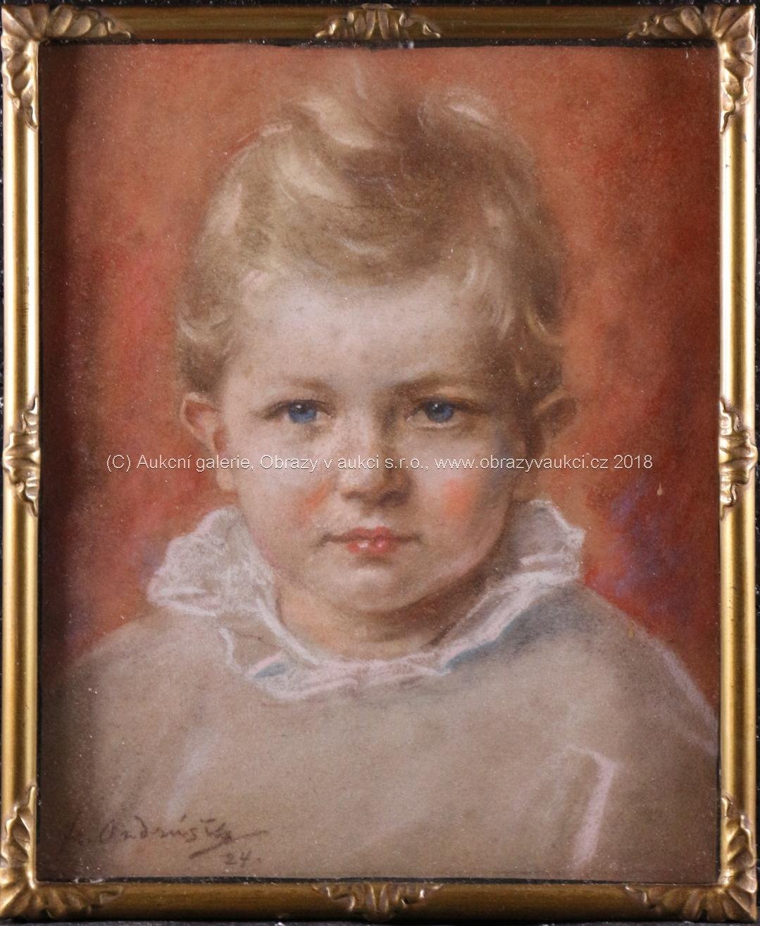 František Ondrůšek - Dětský portrét