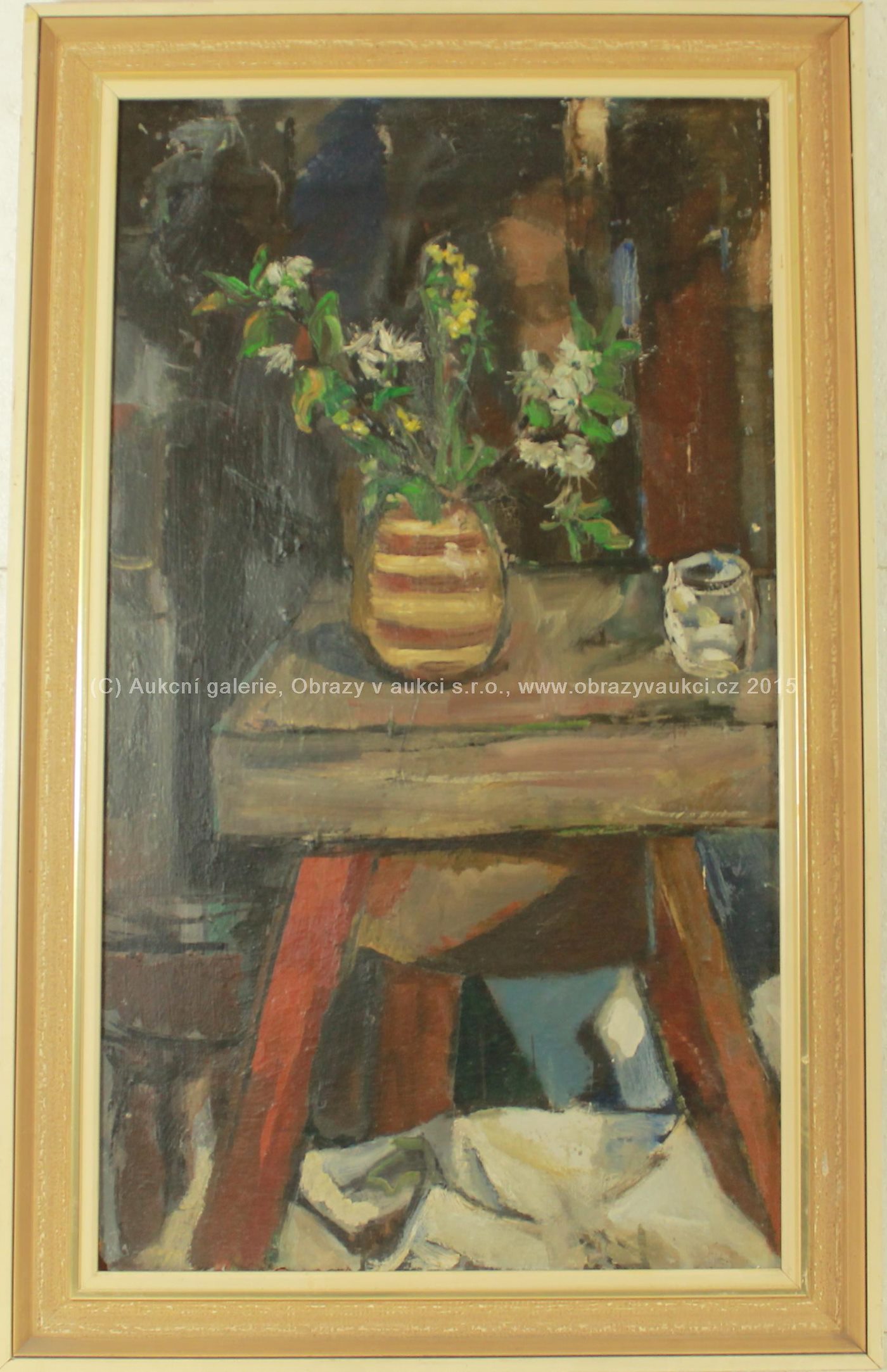 Oldřich Oplt - Květinky v ateliéru