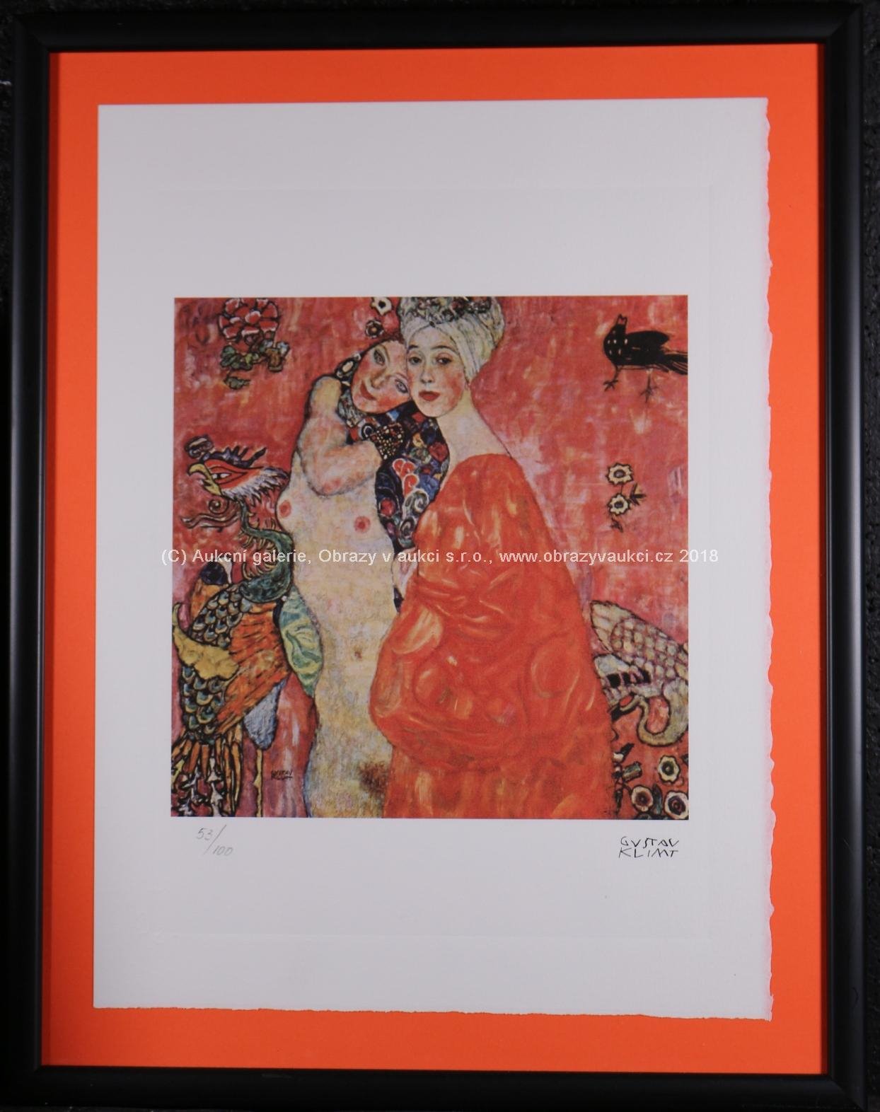 Gustav Klimt - Dvě dívky