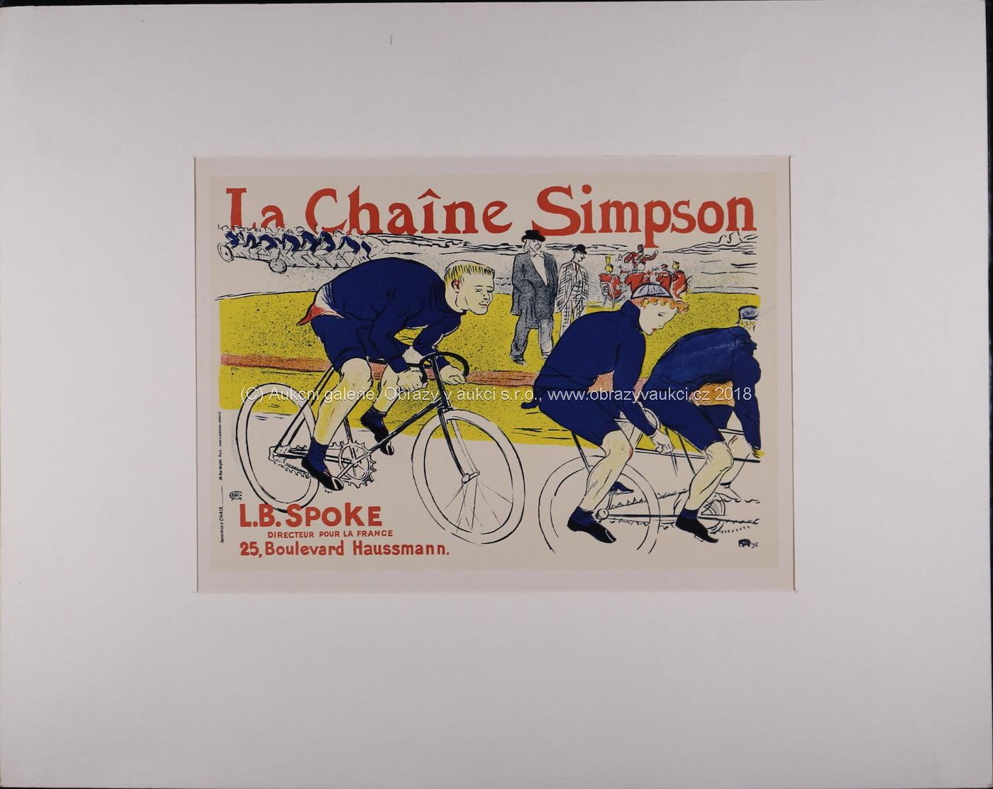 Henri de Toulouse-Lautrec - La Chaine Simpson