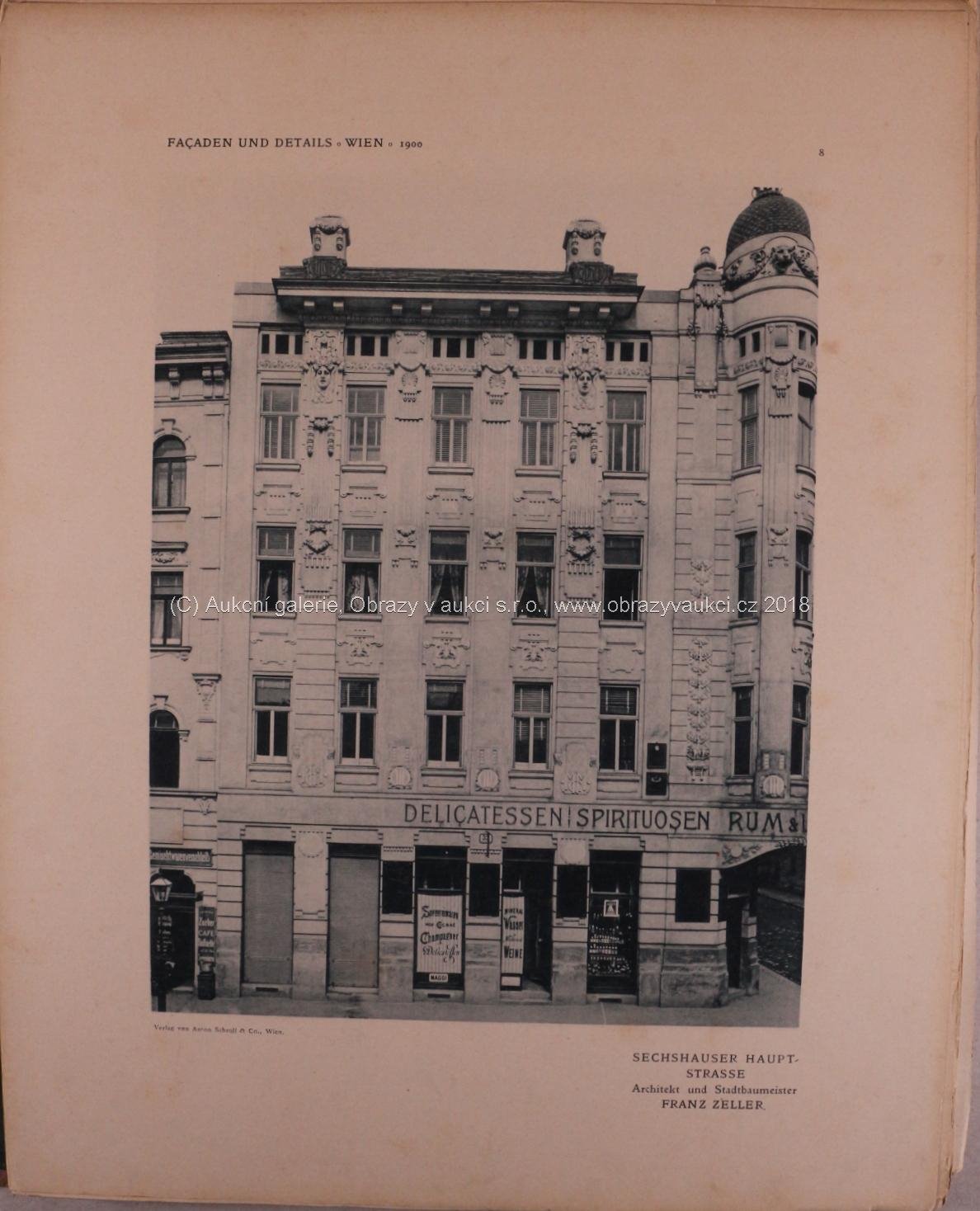 O. Grüner - Facaden und Details Wien 1900