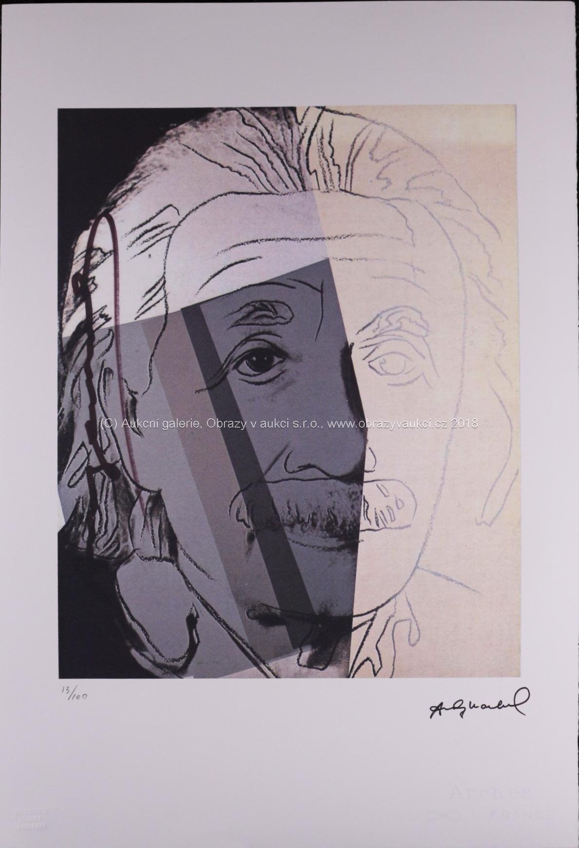 Andy Warhol - Albert Einstein