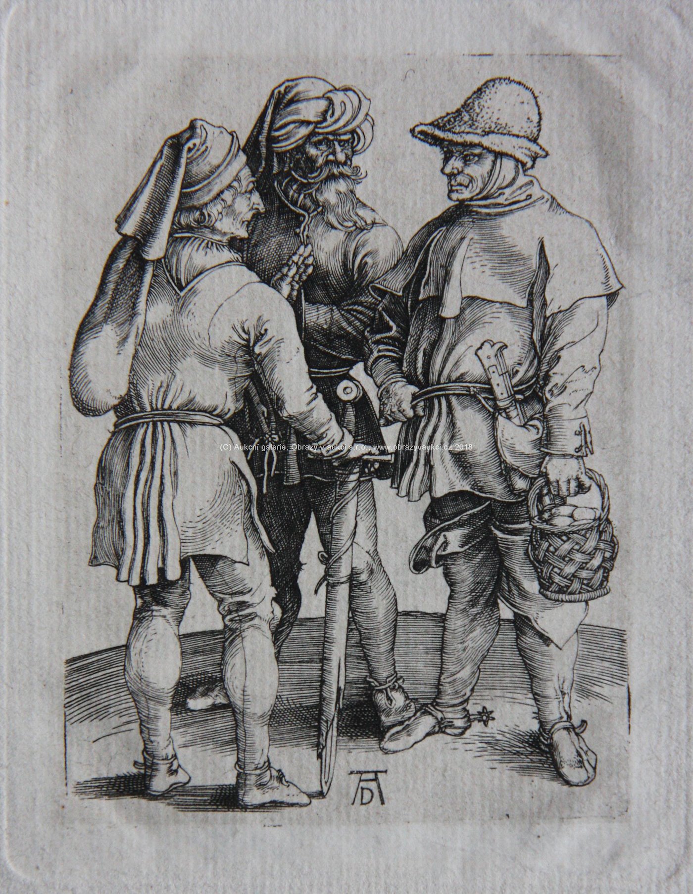 Albrecht Dürer - Die drei Bauern
