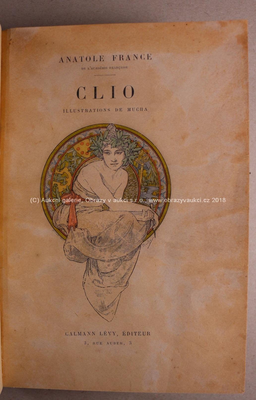 Alfons Mucha - Clio - 1. vydání