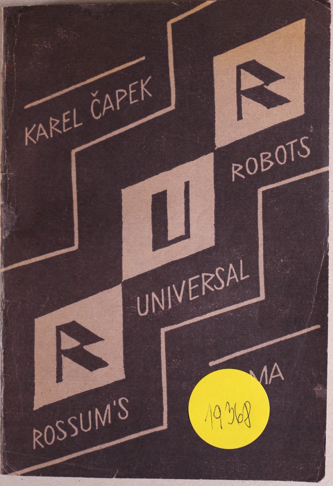 Josef Čapek, Karel Čapek - RUR - 1. vydání