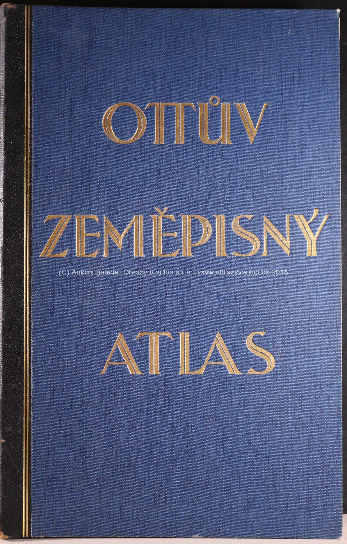 . - Ottův zeměpisný atlas