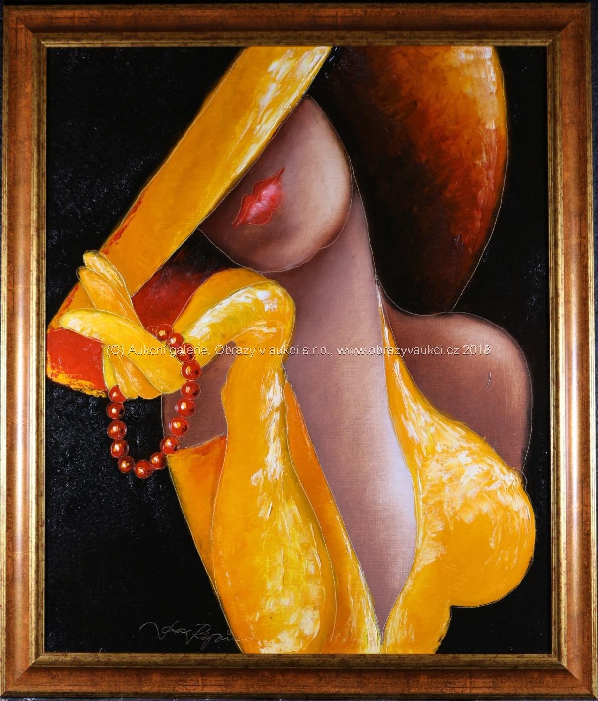 Jan Rapin - Dívka ve žlutém