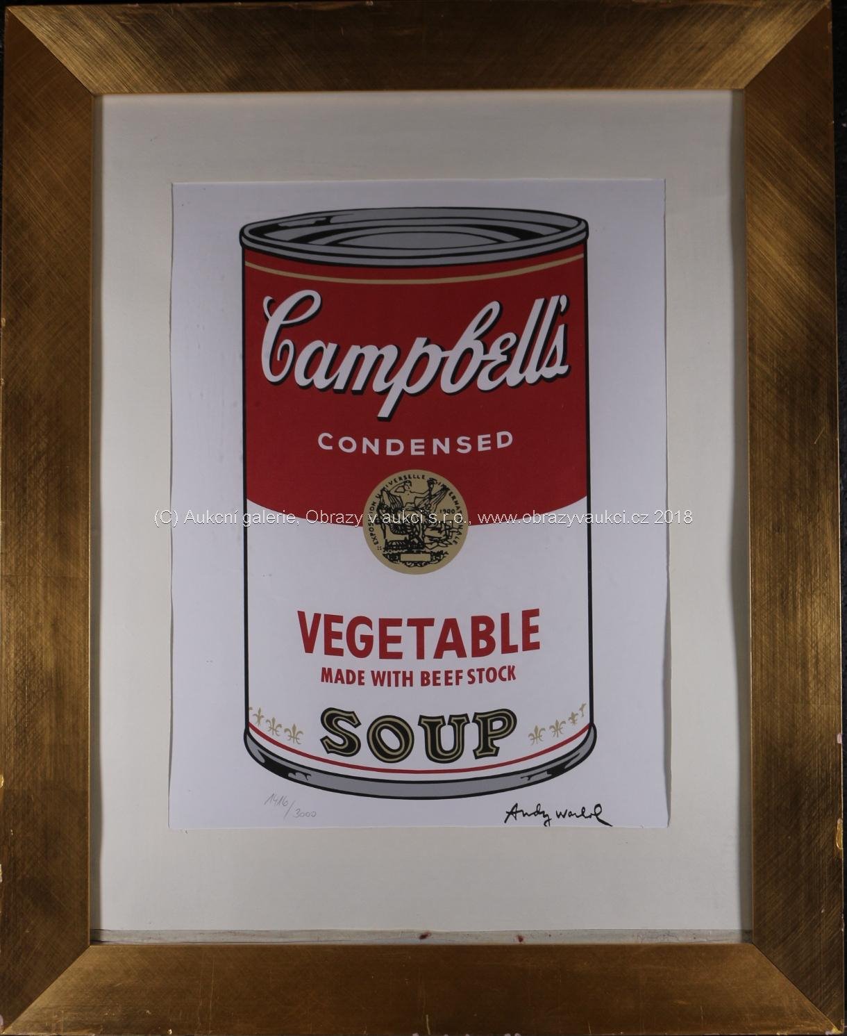 Andy Warhol - Campbell's Vegetable Soup