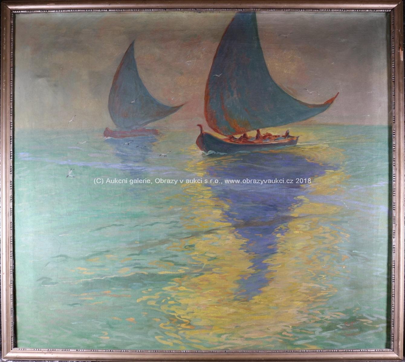 Gustav S. Maran - Plachetnice na moři 