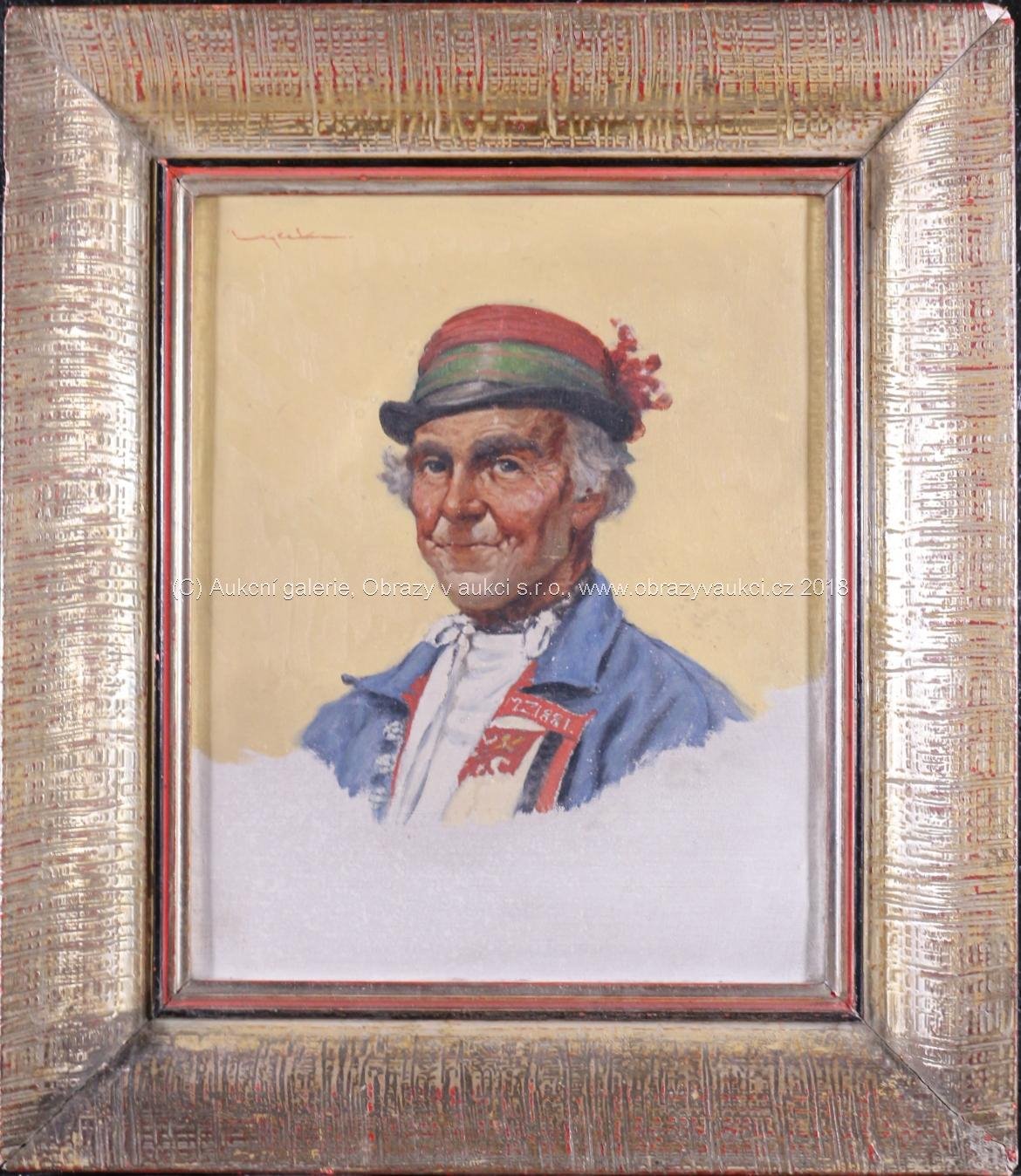 František Milan Lejček - Muž v klobouku