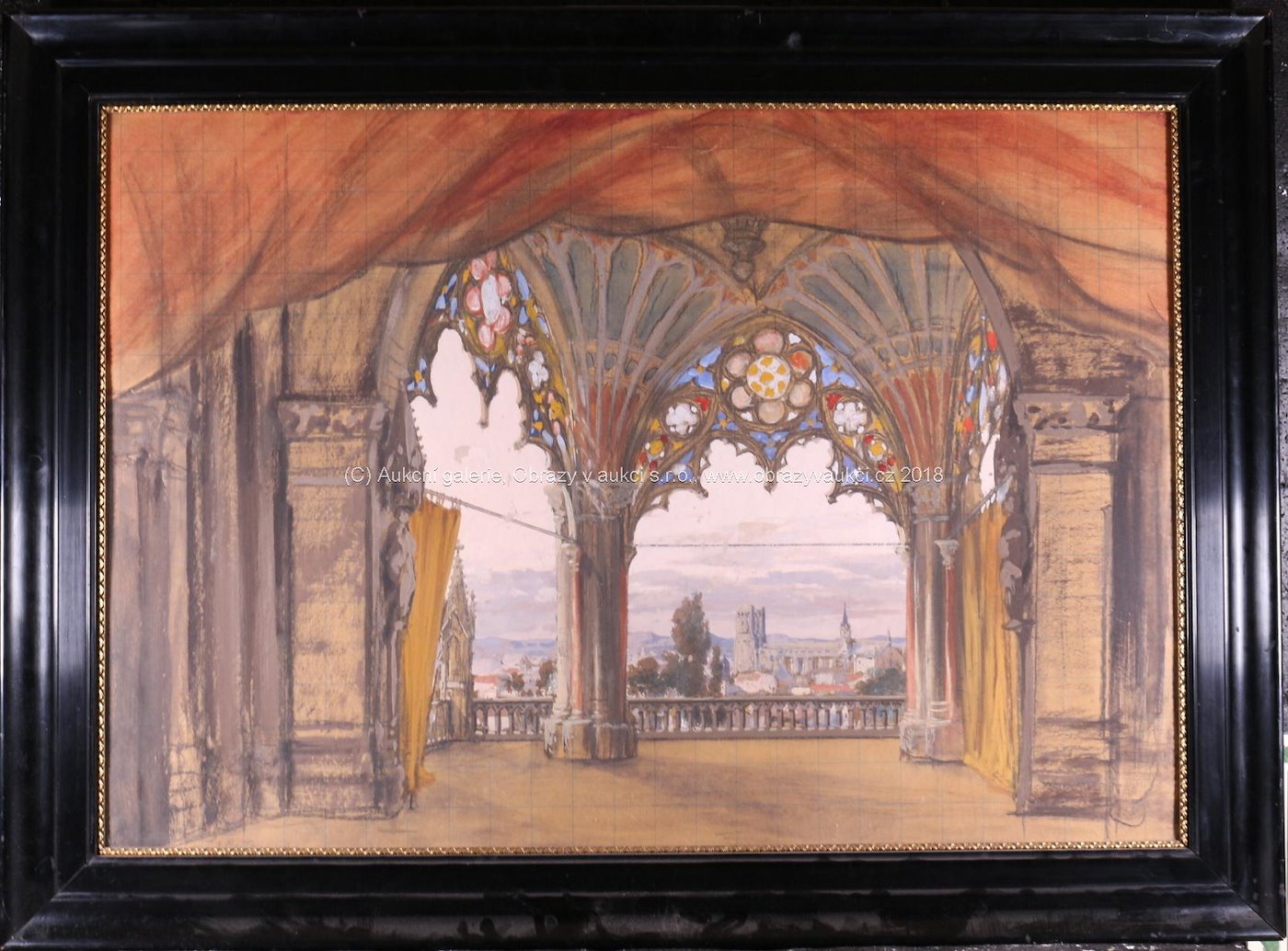 Franz Angello Rottonara - Výhled z terasy