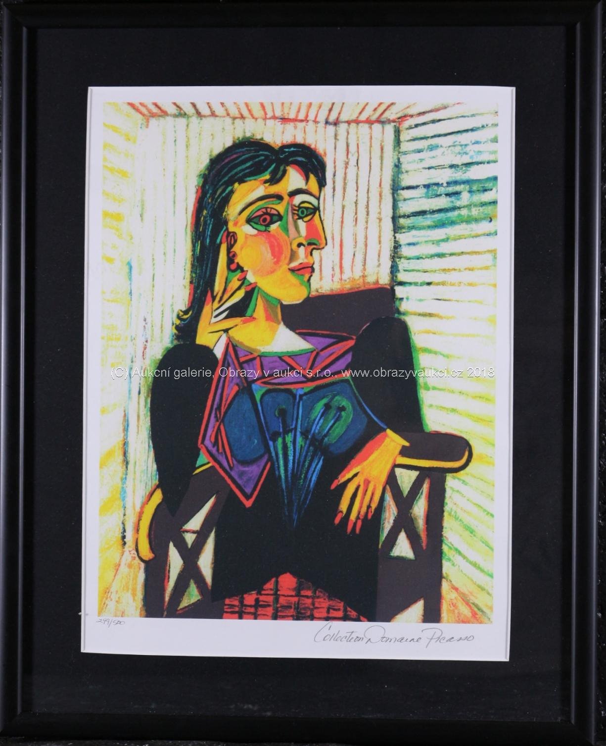 Pablo Picasso - Portrait of Dora Maar Seated