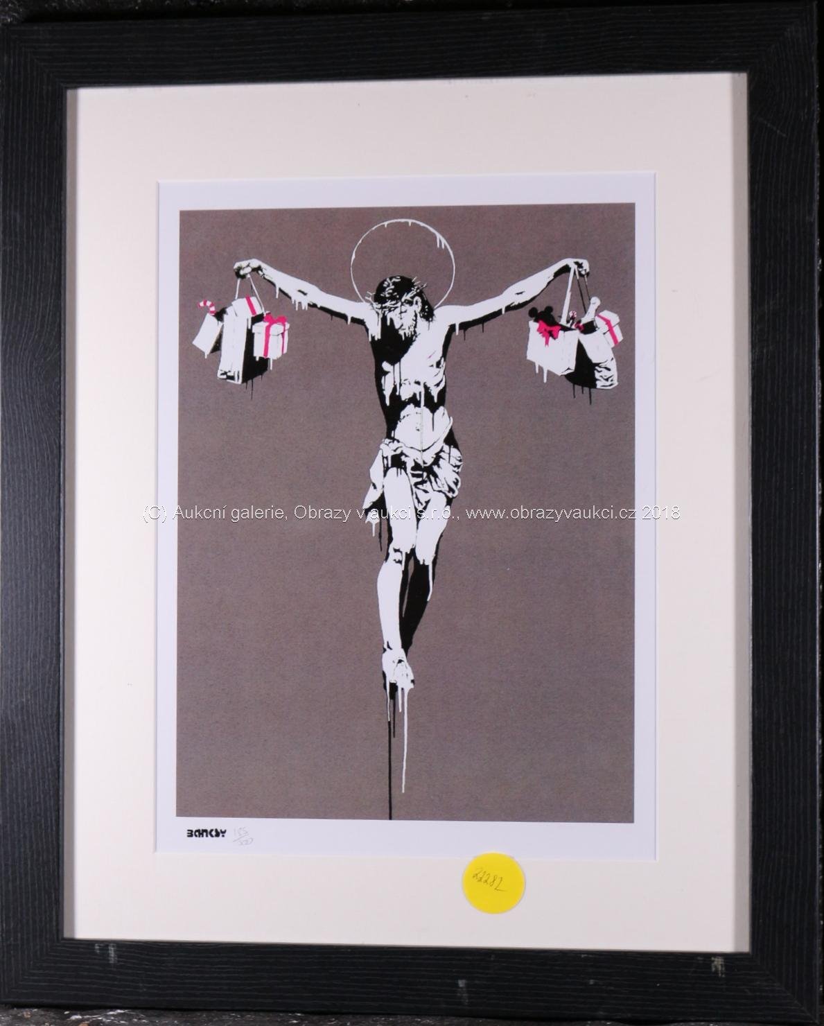 Banksy - Christ with Shopping Bags