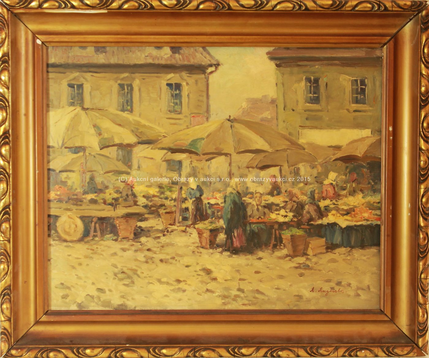 Antonín Augusta - Pražský trh