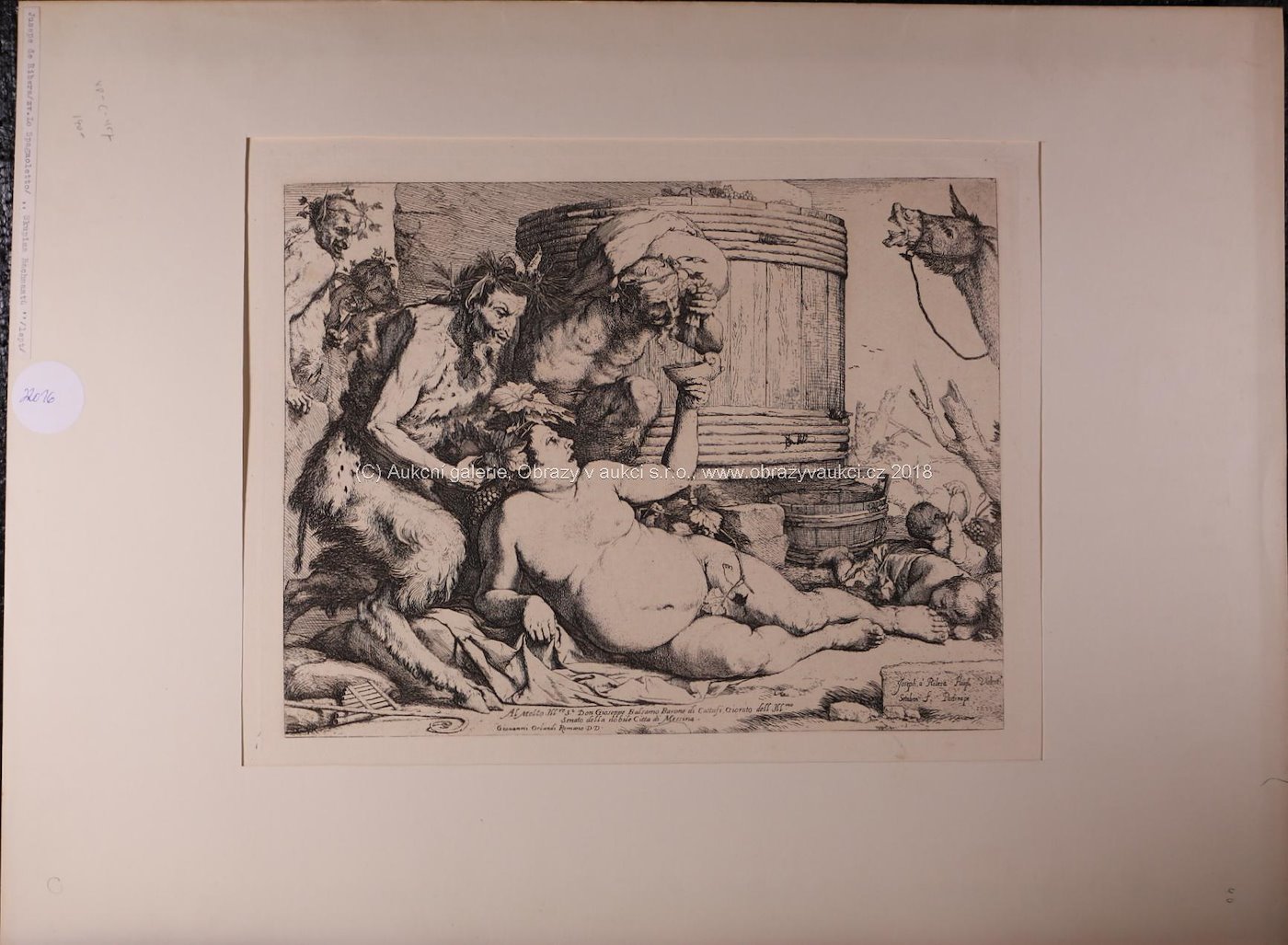 Jusepe de Ribera zvaný Lo Spagnoletto - Skupina bakchantů