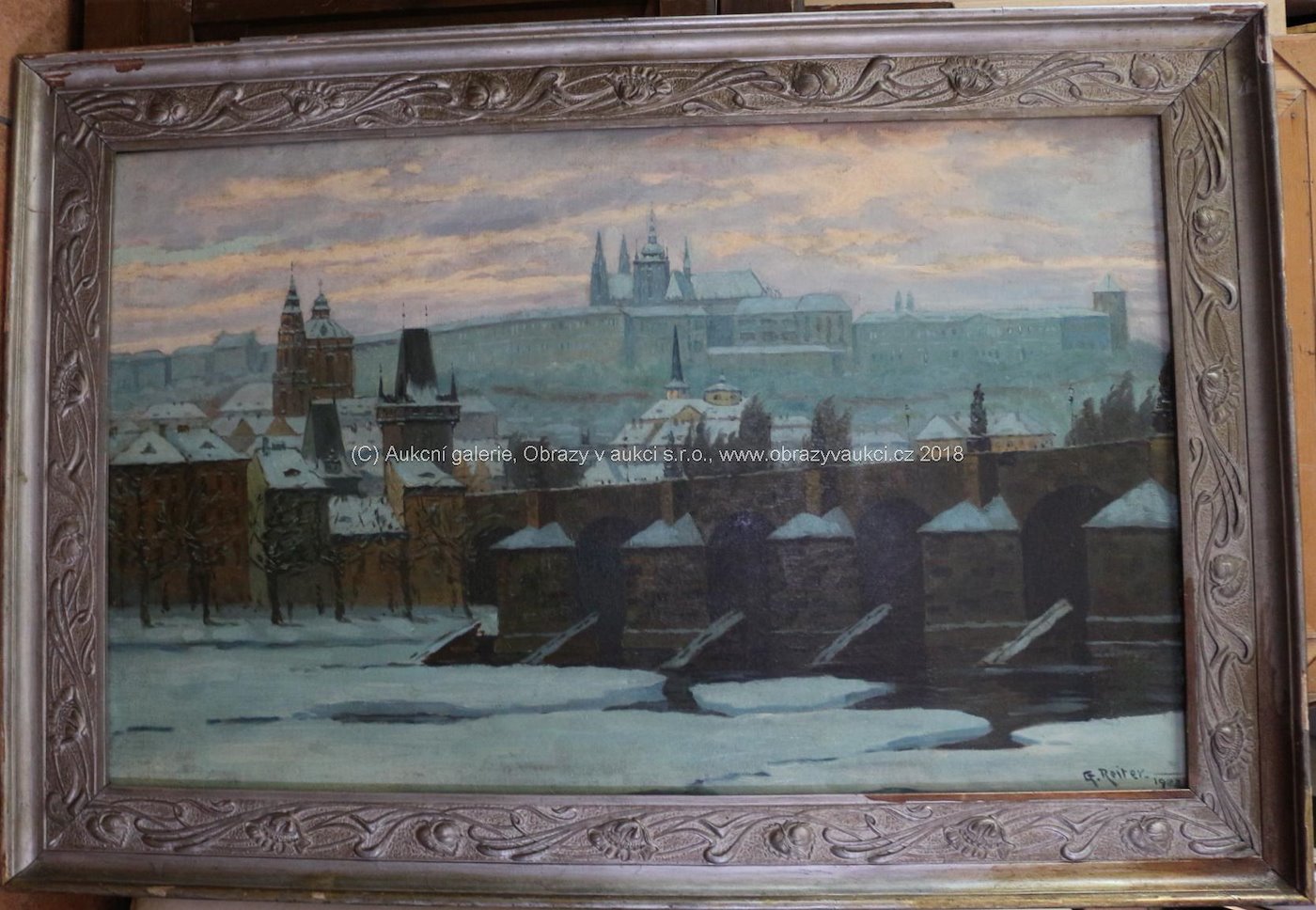 Gustav Reiter - Zimní Praha