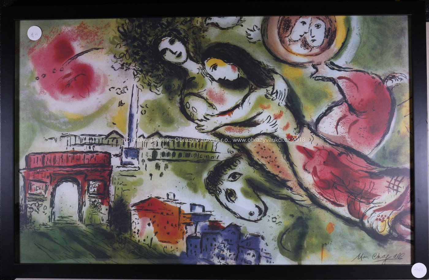 Marc Chagall - Romeo a Julie