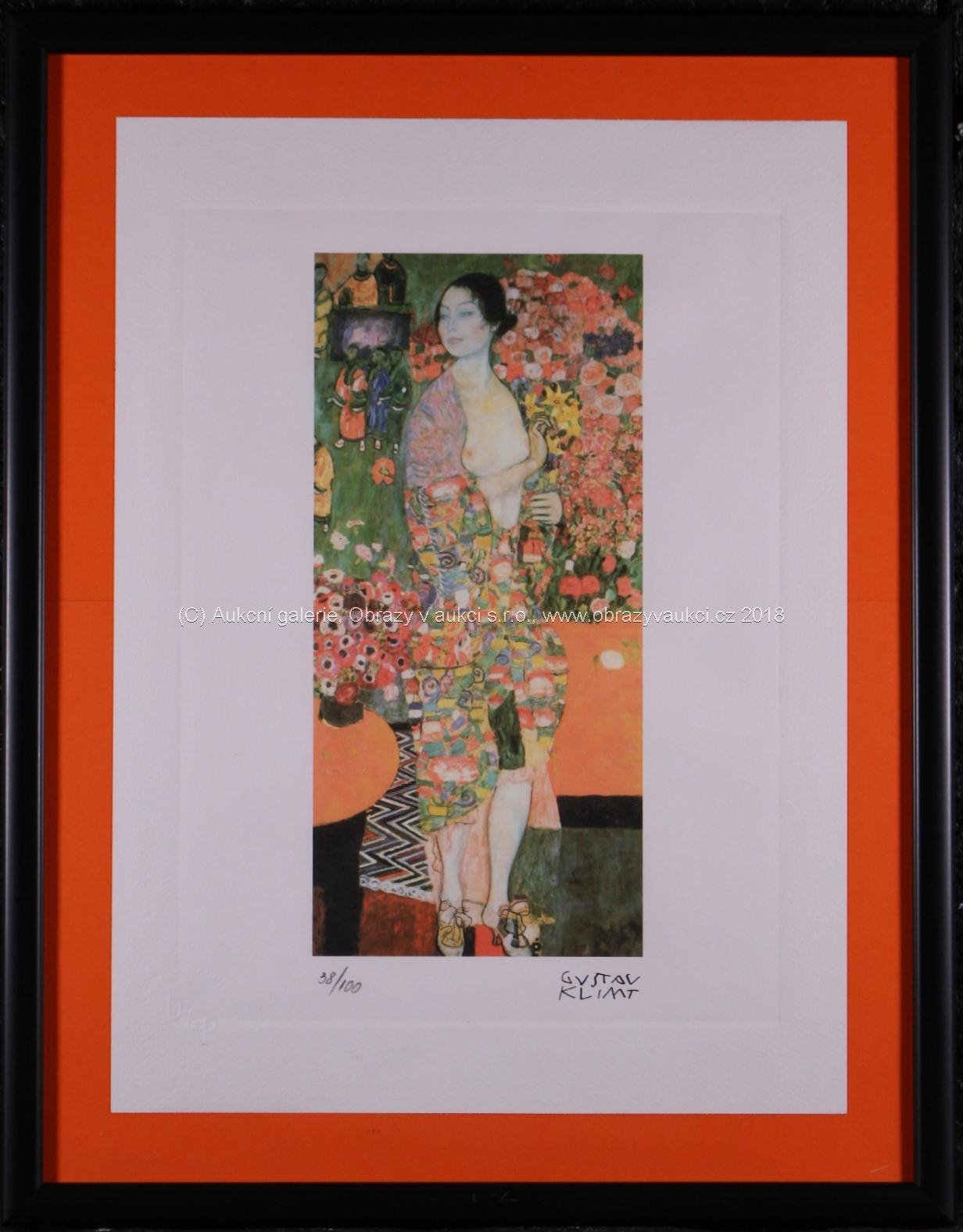 Gustav Klimt - Die tänzerin