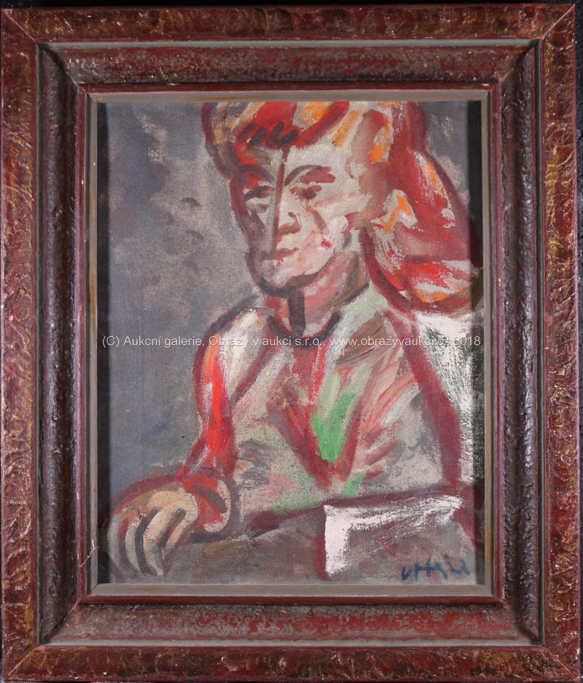 Václav Hejna - Portrét ženy