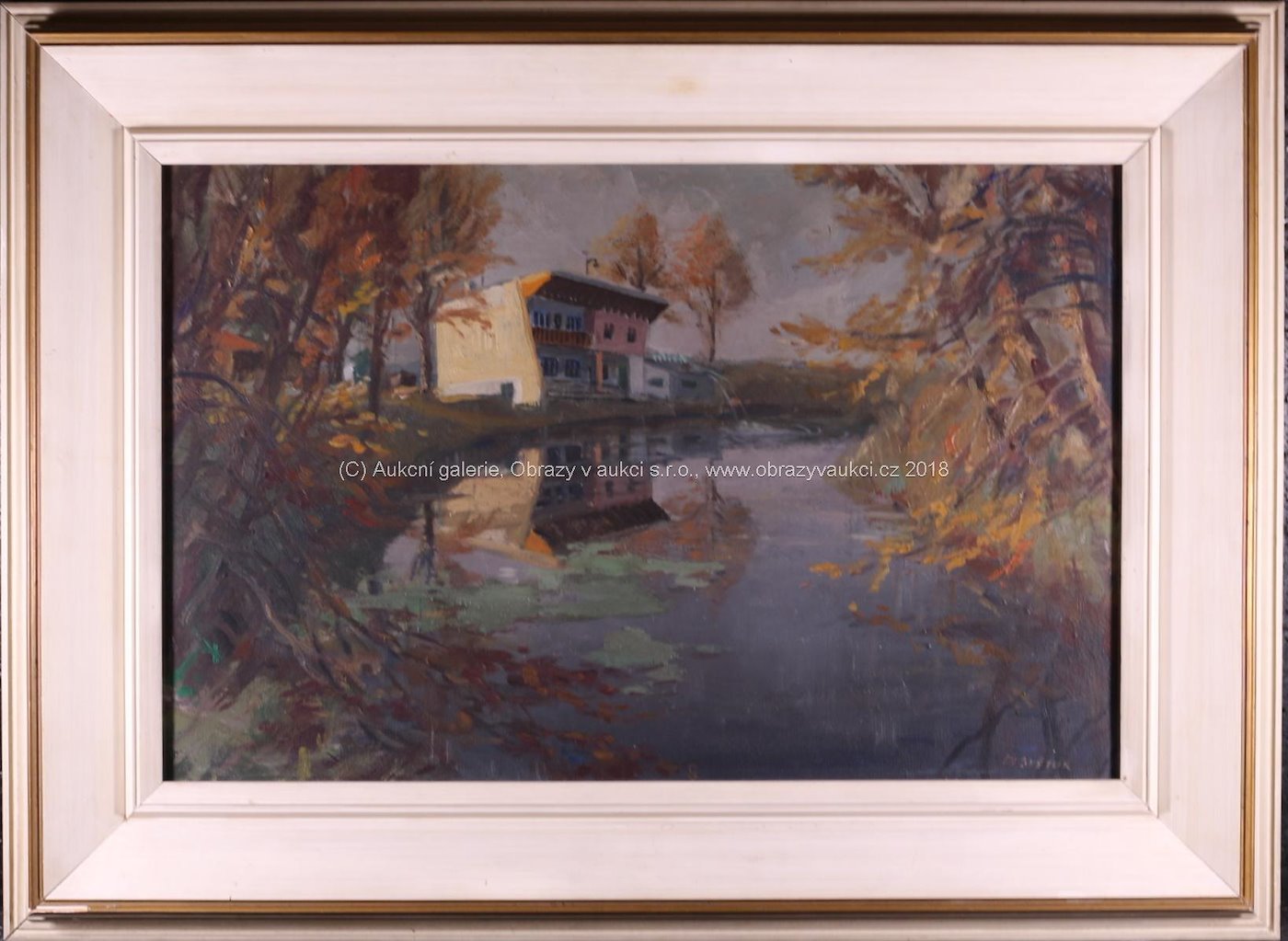 Eduard Světlík - Dům u řeky