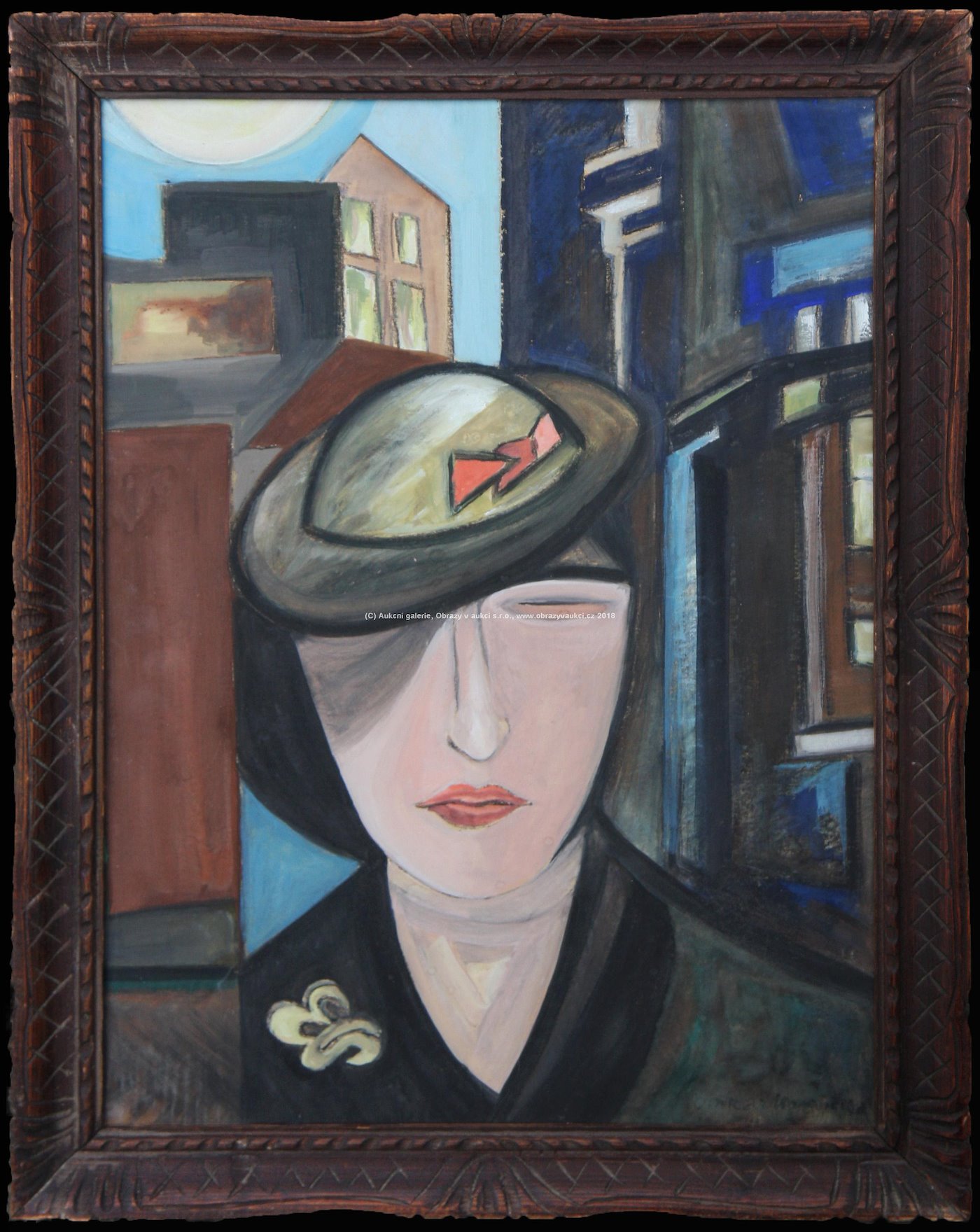 Otakar Mrkvička - Žena s kloboukem