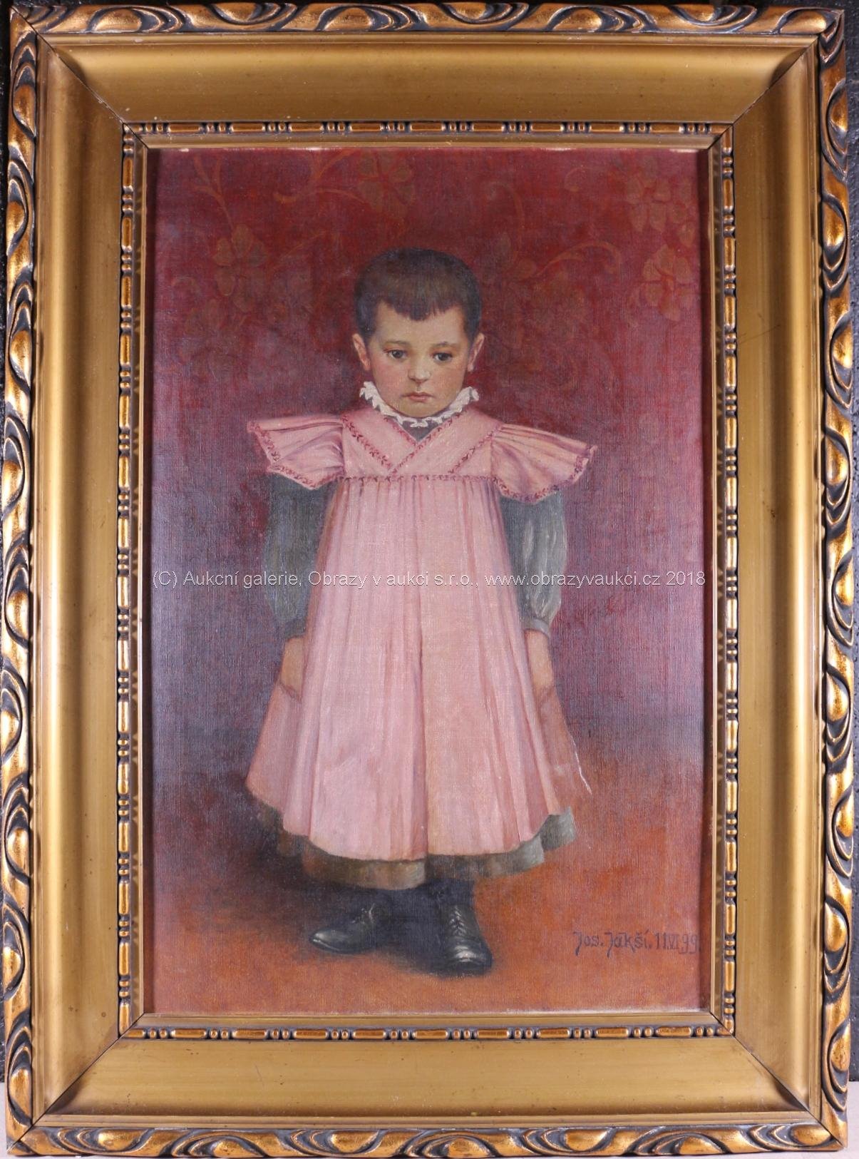 Josef Jakší - Dětský portrét