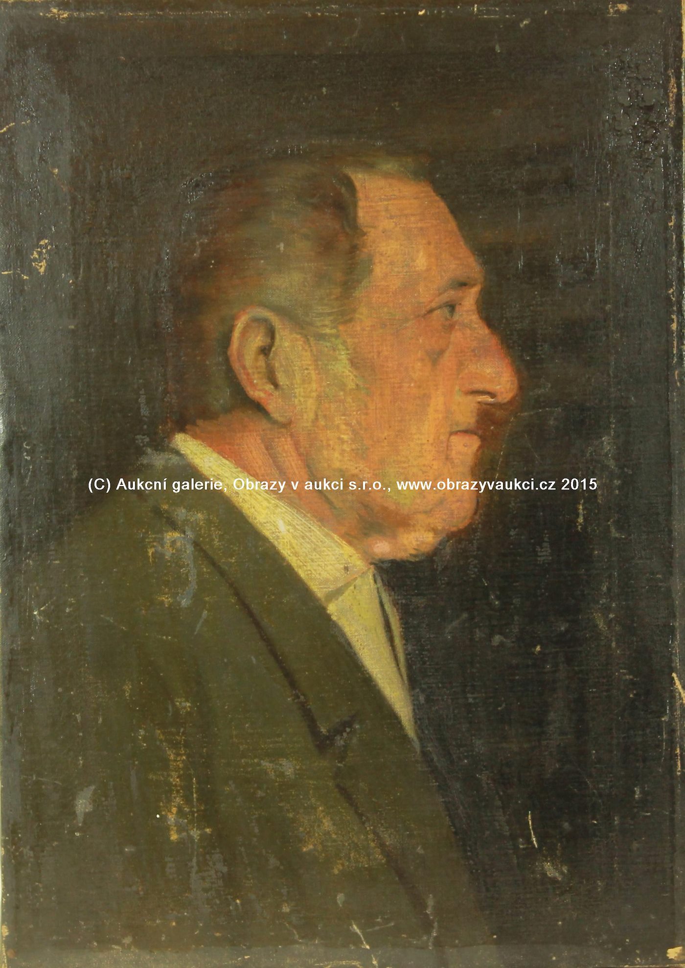 Ladislav Mednyánszky - Portrét muže