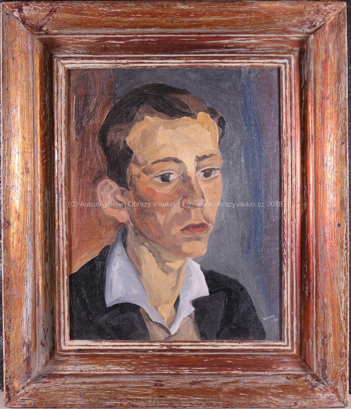 Georges Kars - Portrét mladého muže