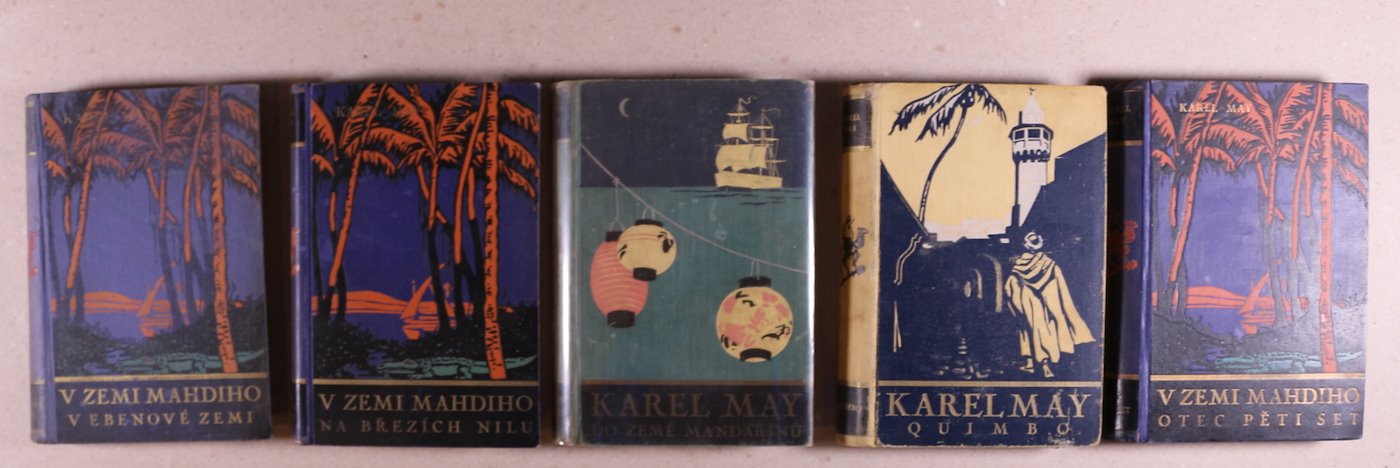 Karel May - Soubor 5-ti knih Karla Maye 