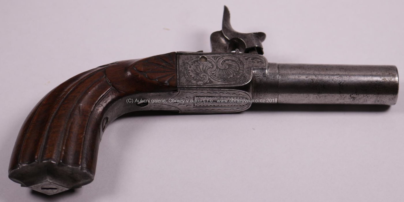 Evropa kolem r. 1850 - Kapesní pistole