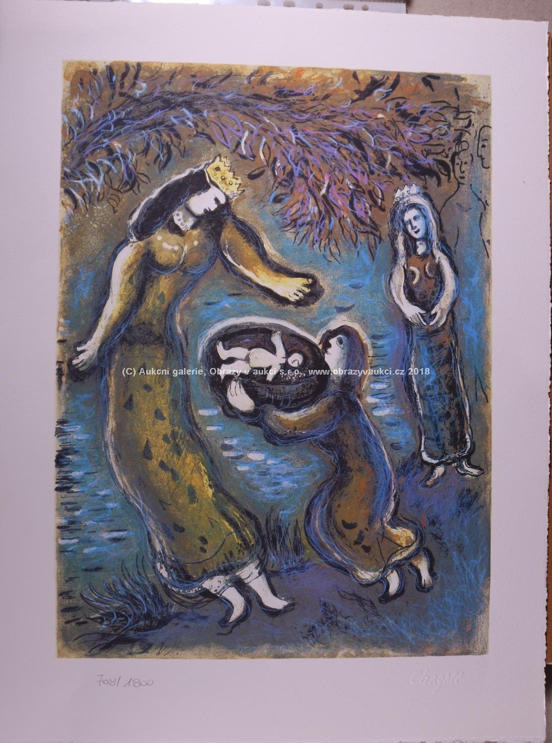 Marc Chagall - Faraon - zrození