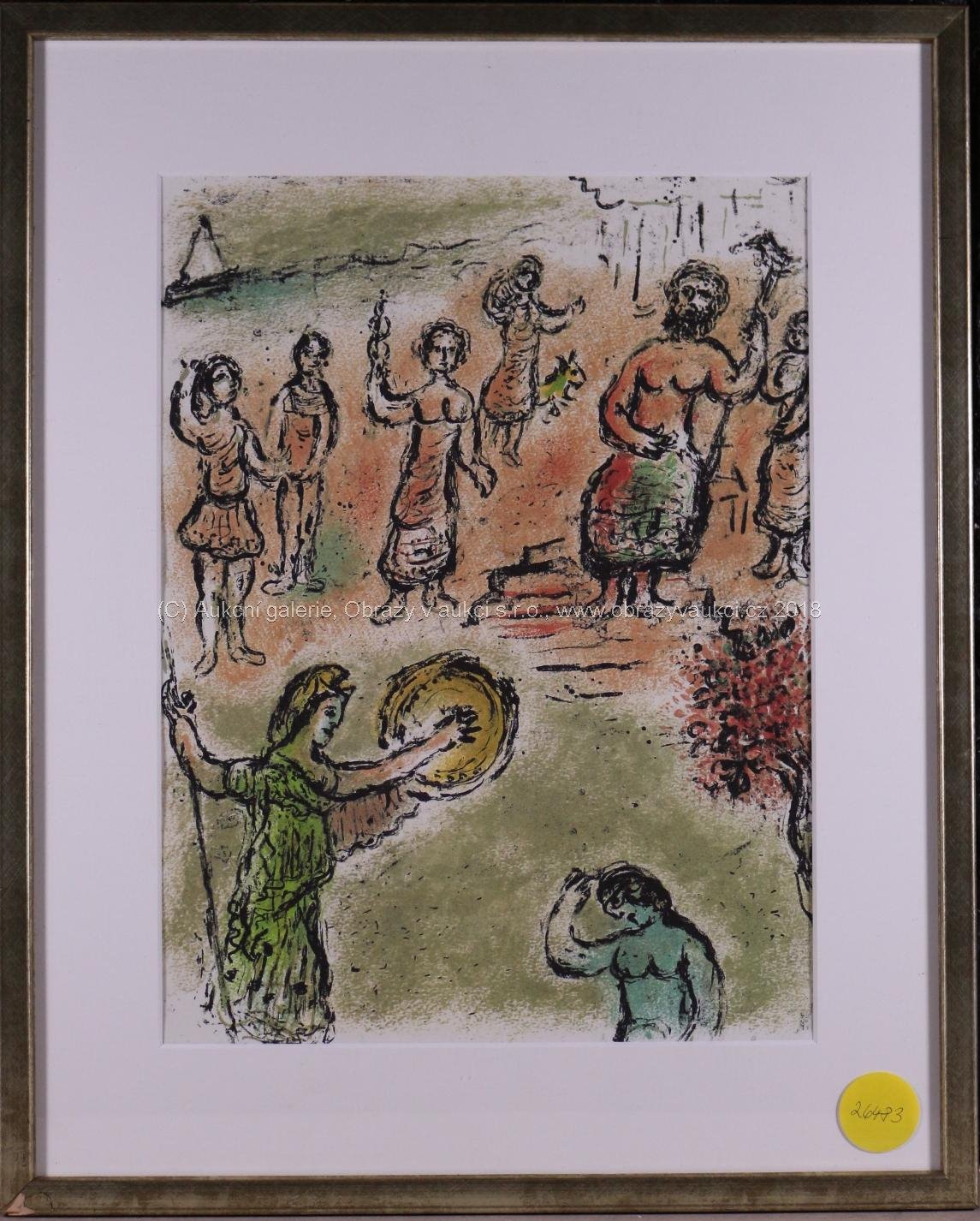 Marc Chagall - Historický výjev