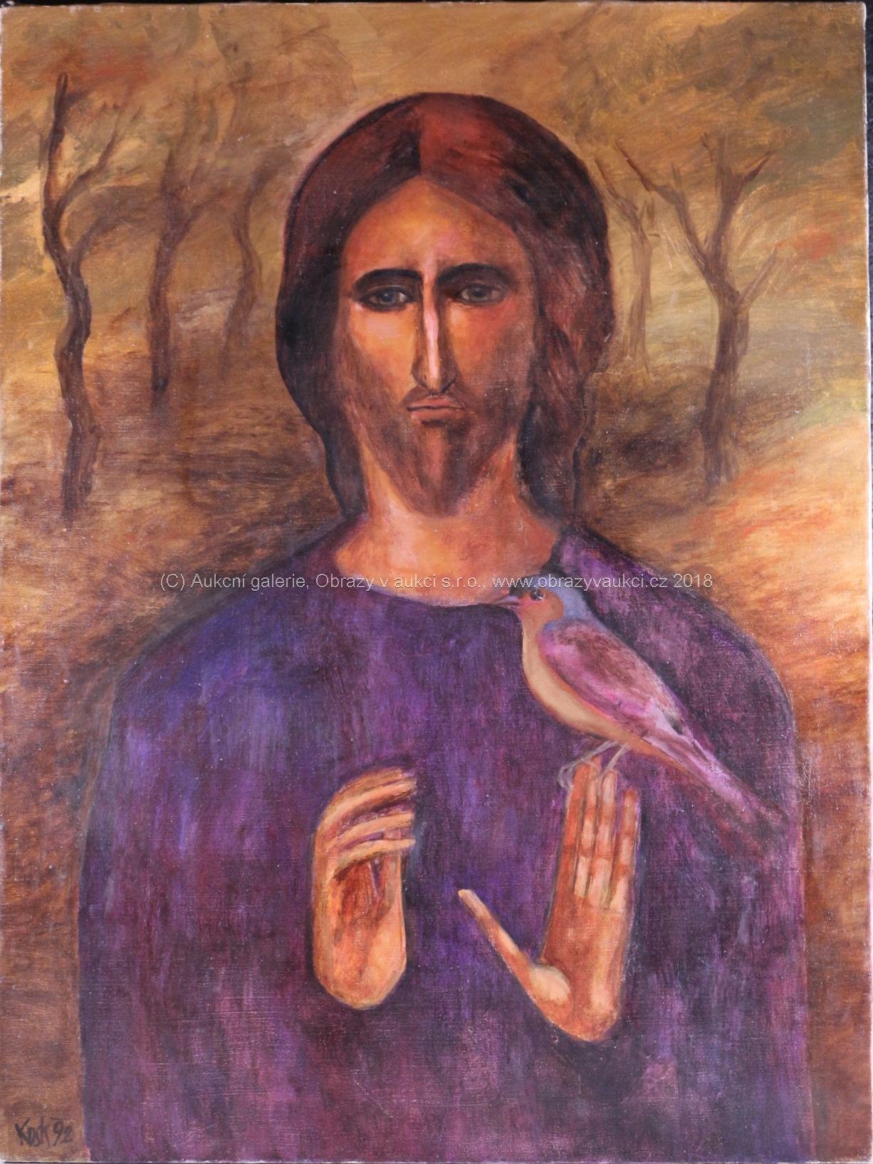 Kosk - Ježíš s ptáčkem