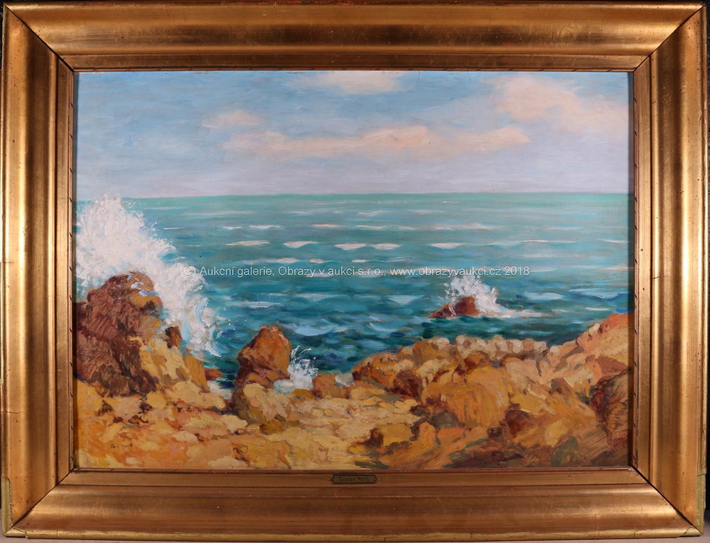 Gustav Porš - Mořské pobřeží