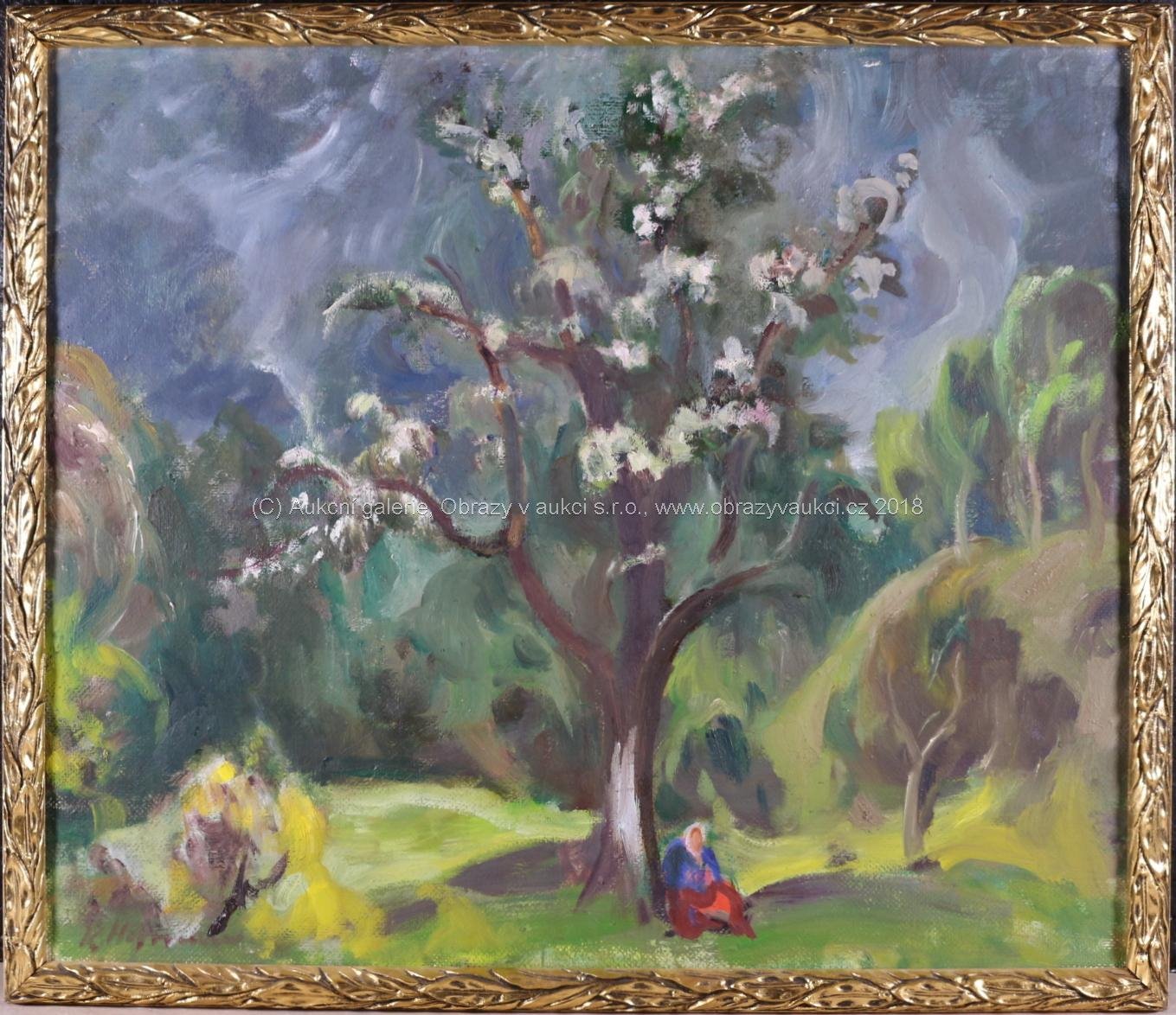 Karel Hofman - Pod rozkvetlým stromem