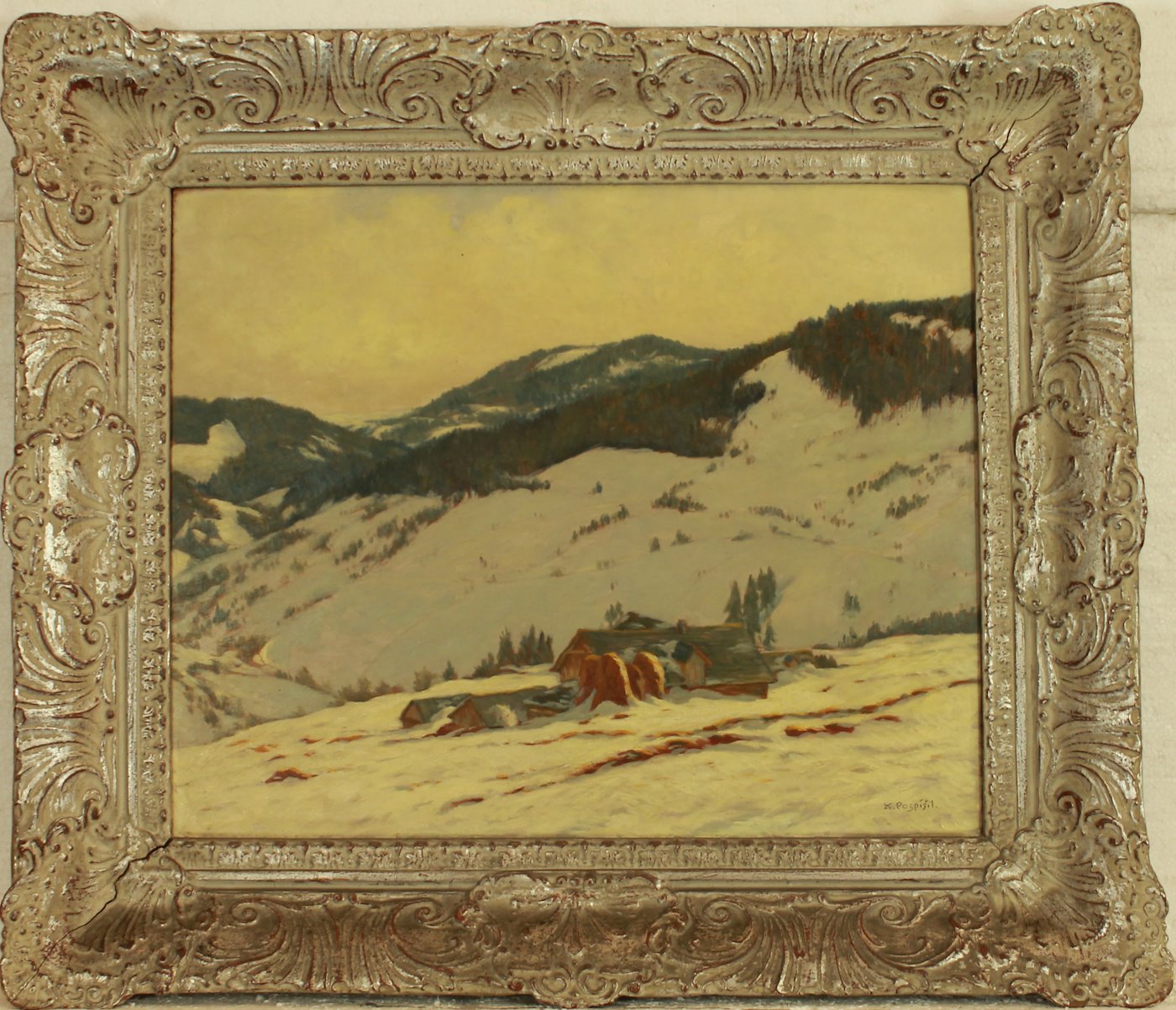 Karel Pospíšil - Samota pod sněhem