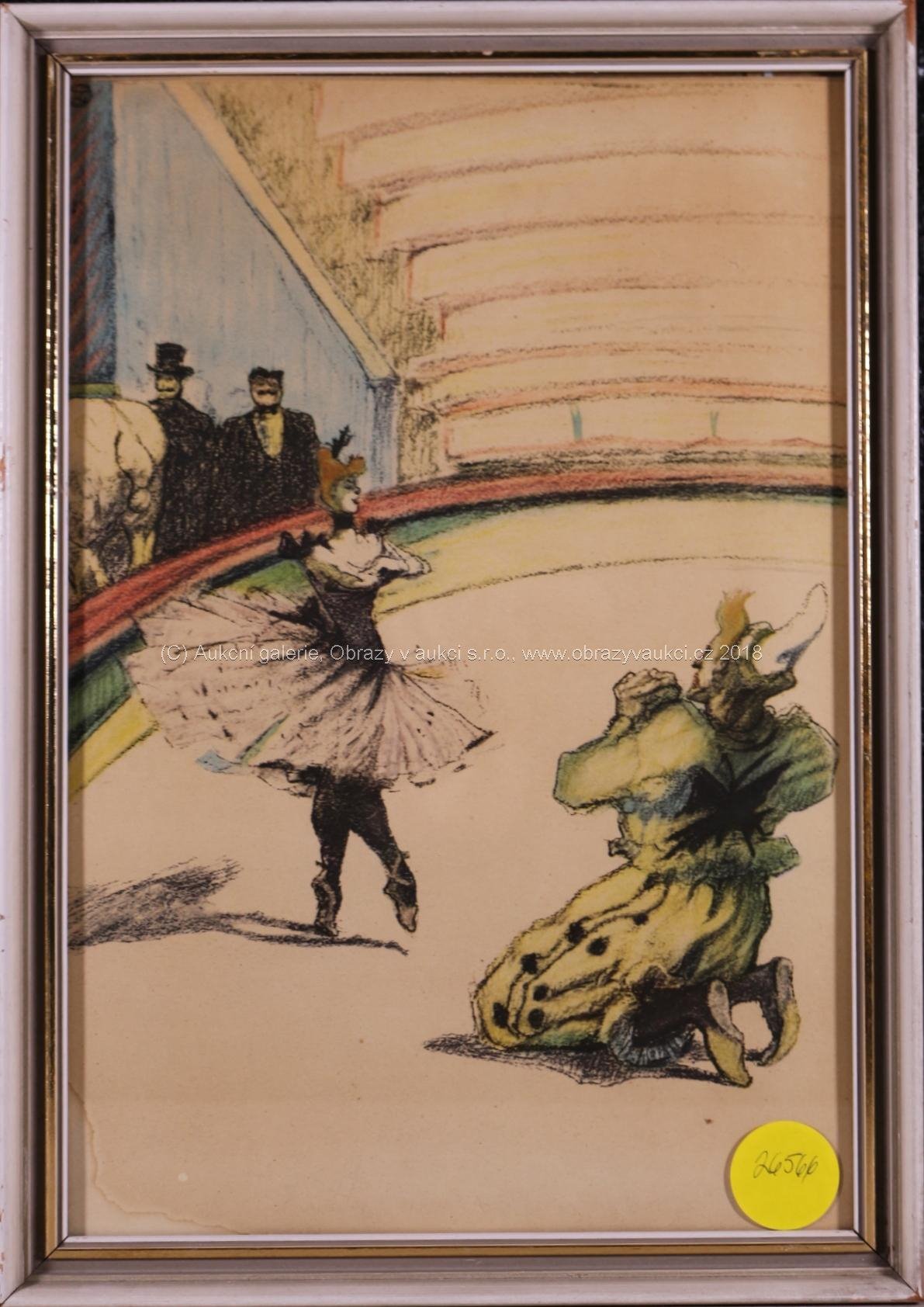 Henri de Toulouse Lautrec - Z cyklu Cirkus