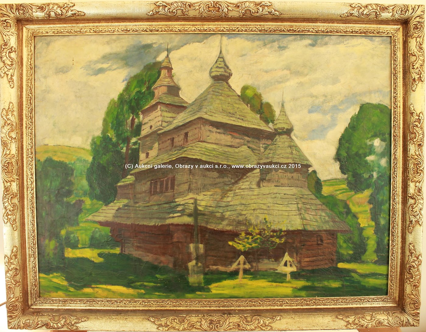 Antonín Hudeček - Dřevěný kostelík