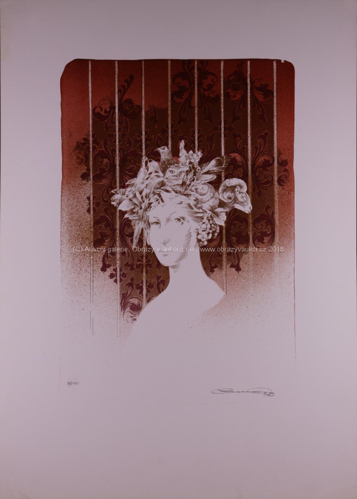 Jan Kristofori - Soubor 5- ti litografií