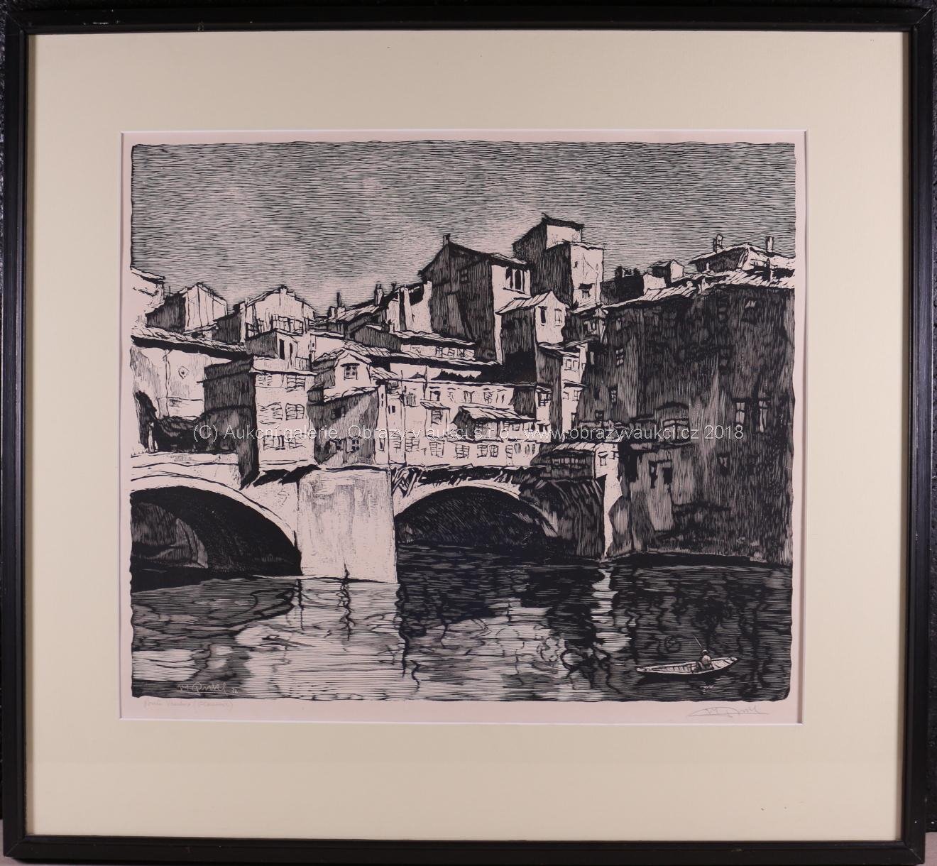 Vladimír Pukl - Ponte Vechio - Florencie